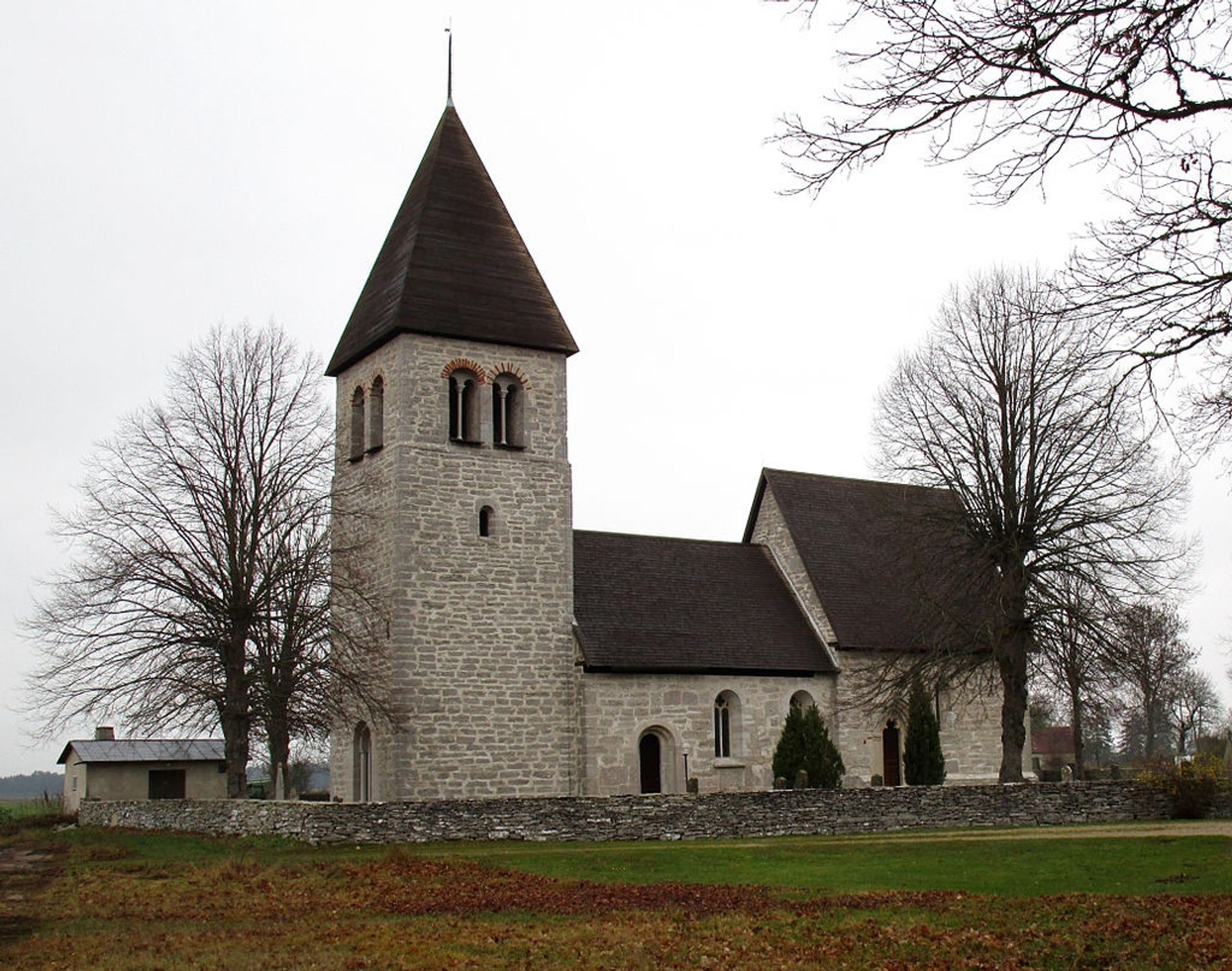 Guldrupe Church, Gotland, Sweden by Romanesque Architecture
