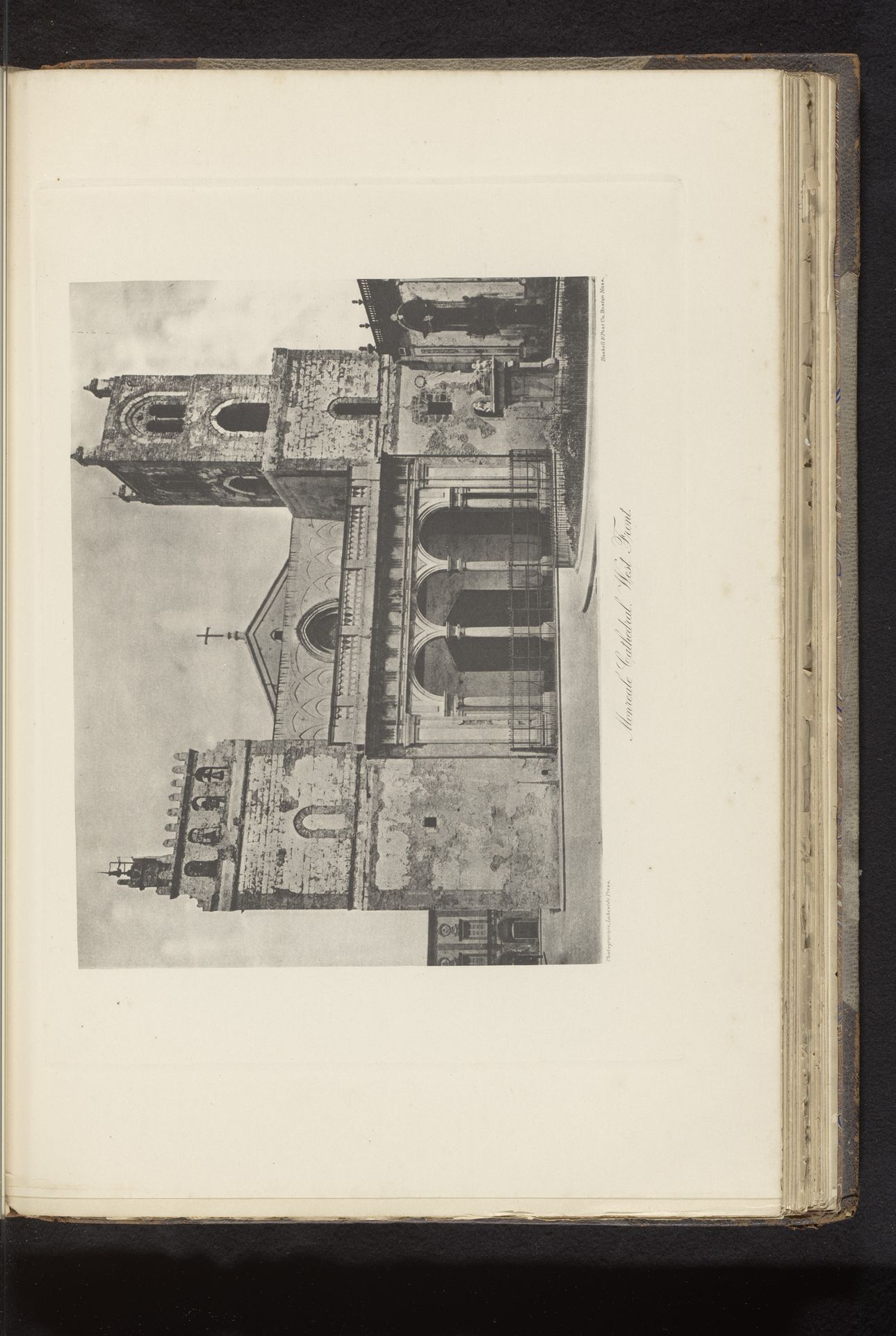 Westzijde van de kathedraal van Monreale by Anonymous