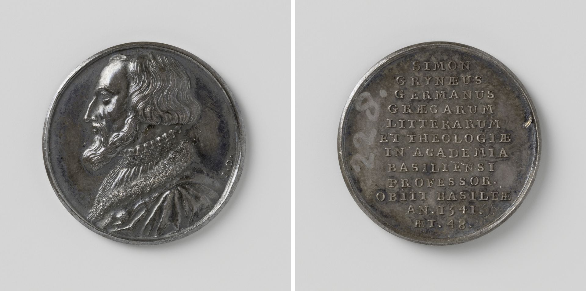 Overlijden van Simon Grynaeus, hervormer en hoogleraar in de theologie en wijsbegeerte by Jean Dassier