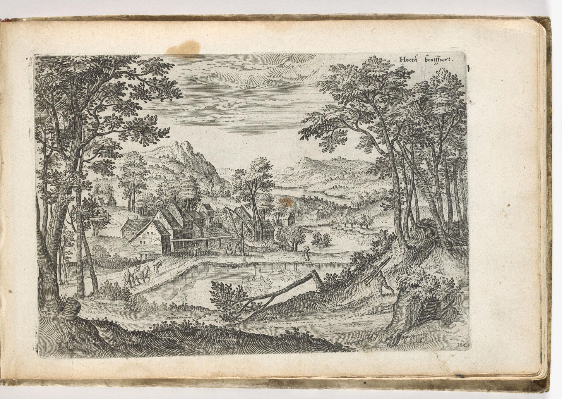 Hooch bootffoort by Hans Collaert the Elder