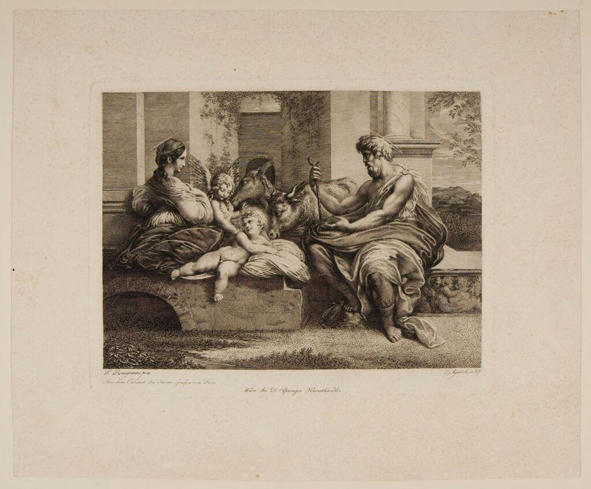 Holy Family by Carl Joseph Alois Agricola
