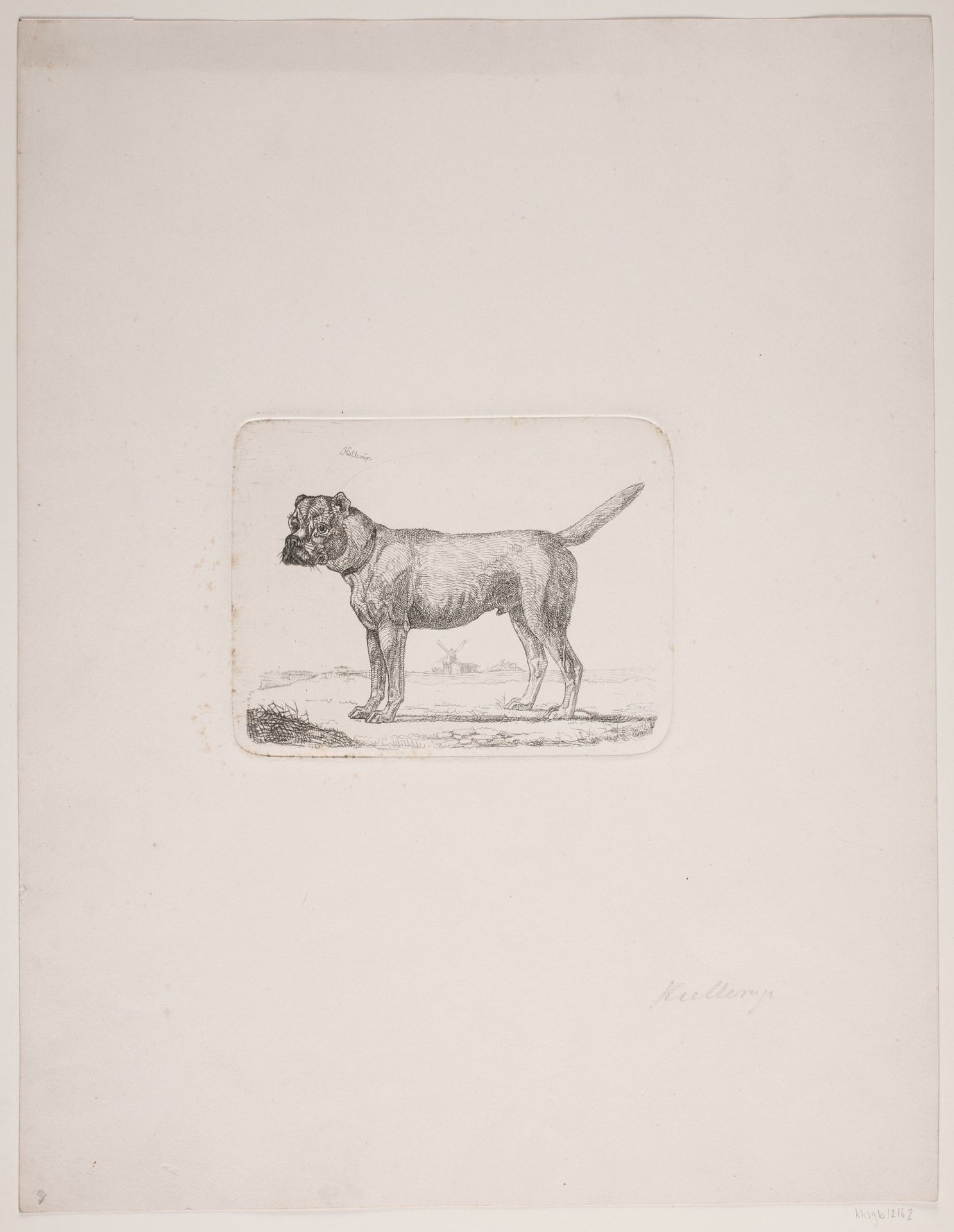 En hund by Theodor Kiellerup