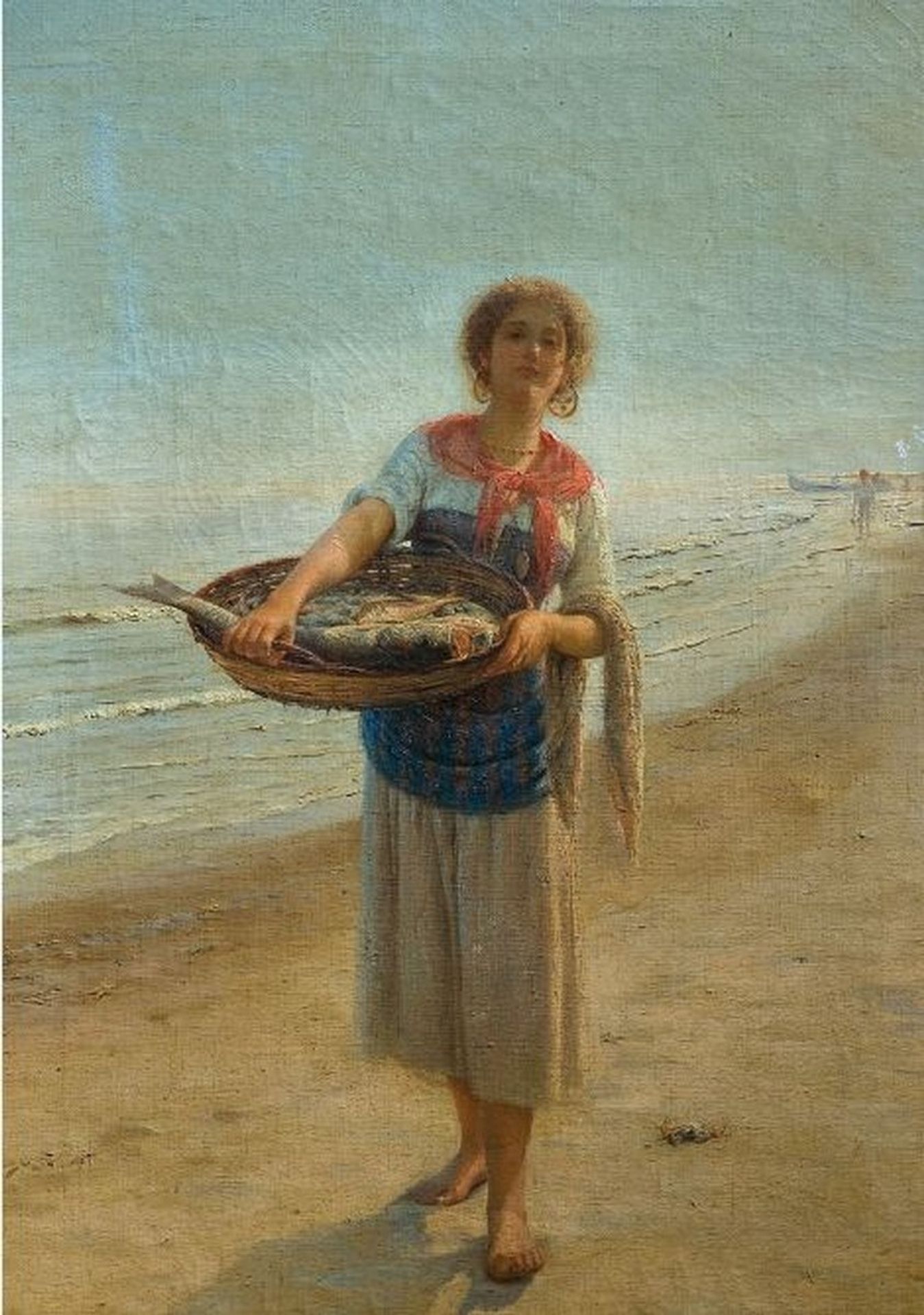 The fishmonger by Pasquale Celommi