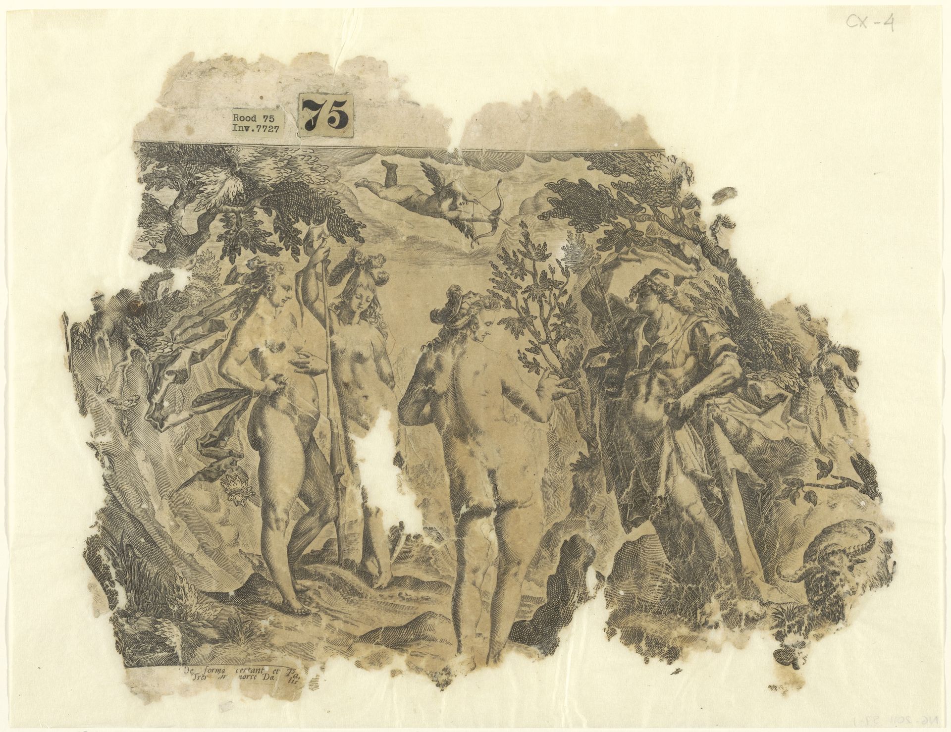 Oordeel van Paris by Zacharias Dolendo