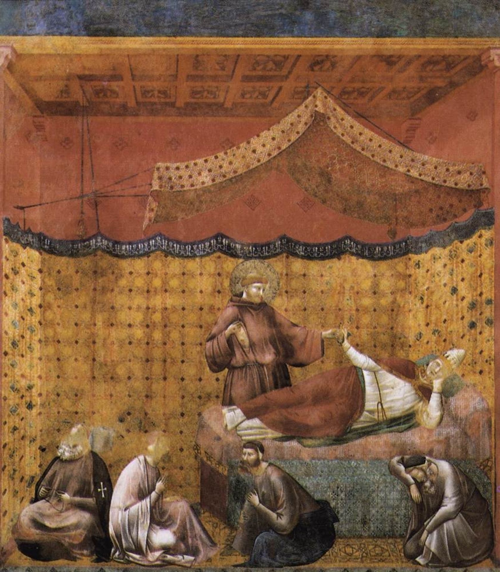 Dream of St. Gregory by Giotto