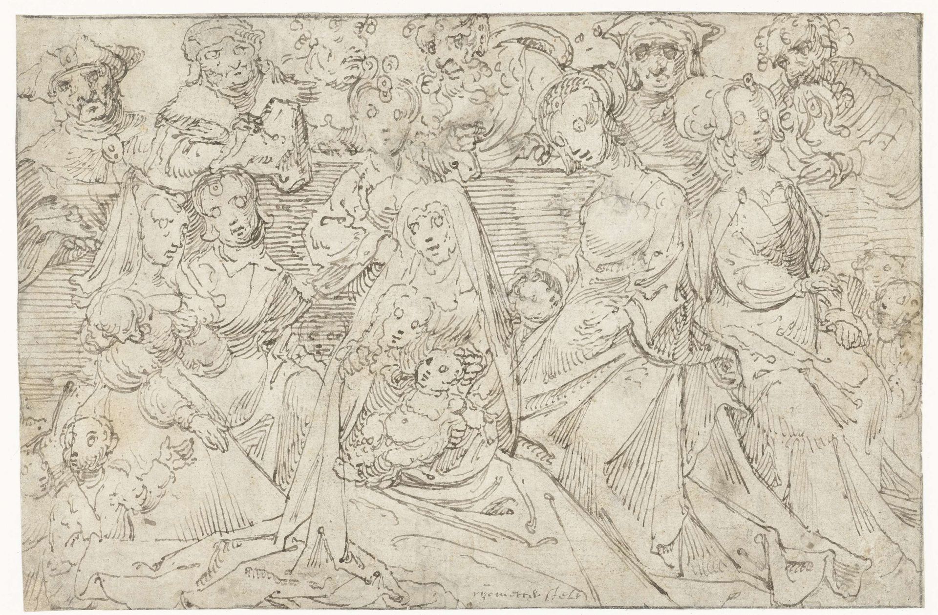 Heilige maagschap by Anonymous