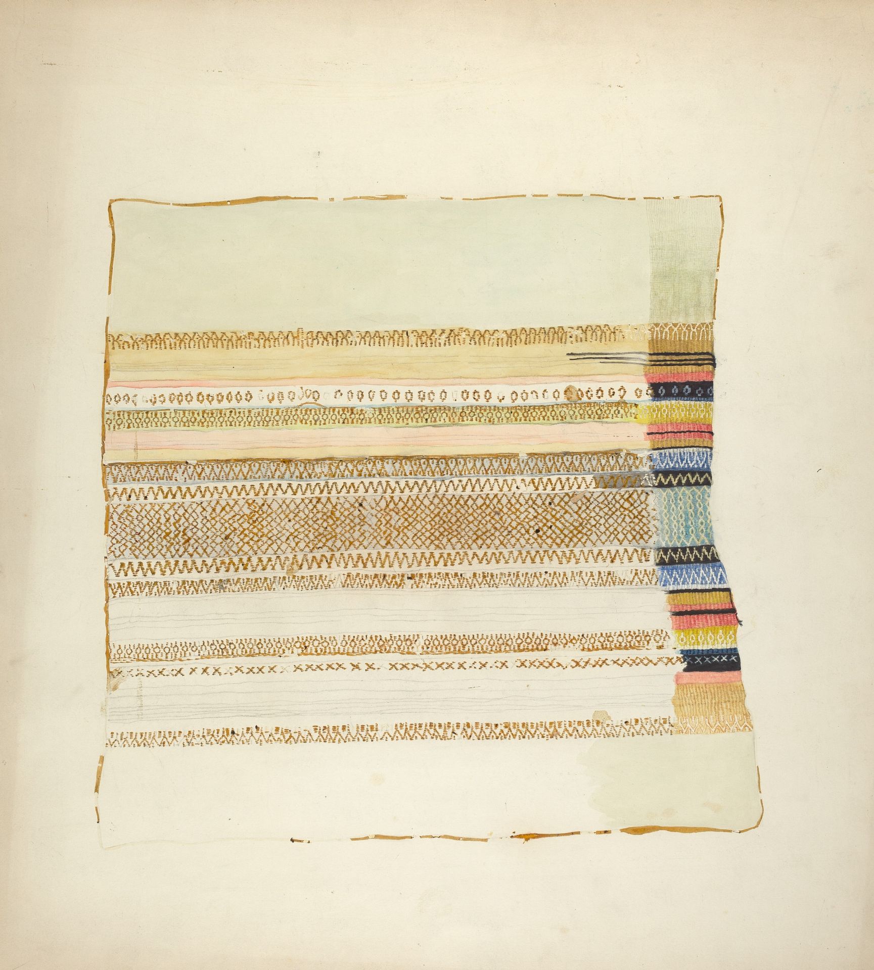 Textile Detail by Dorothea Bates