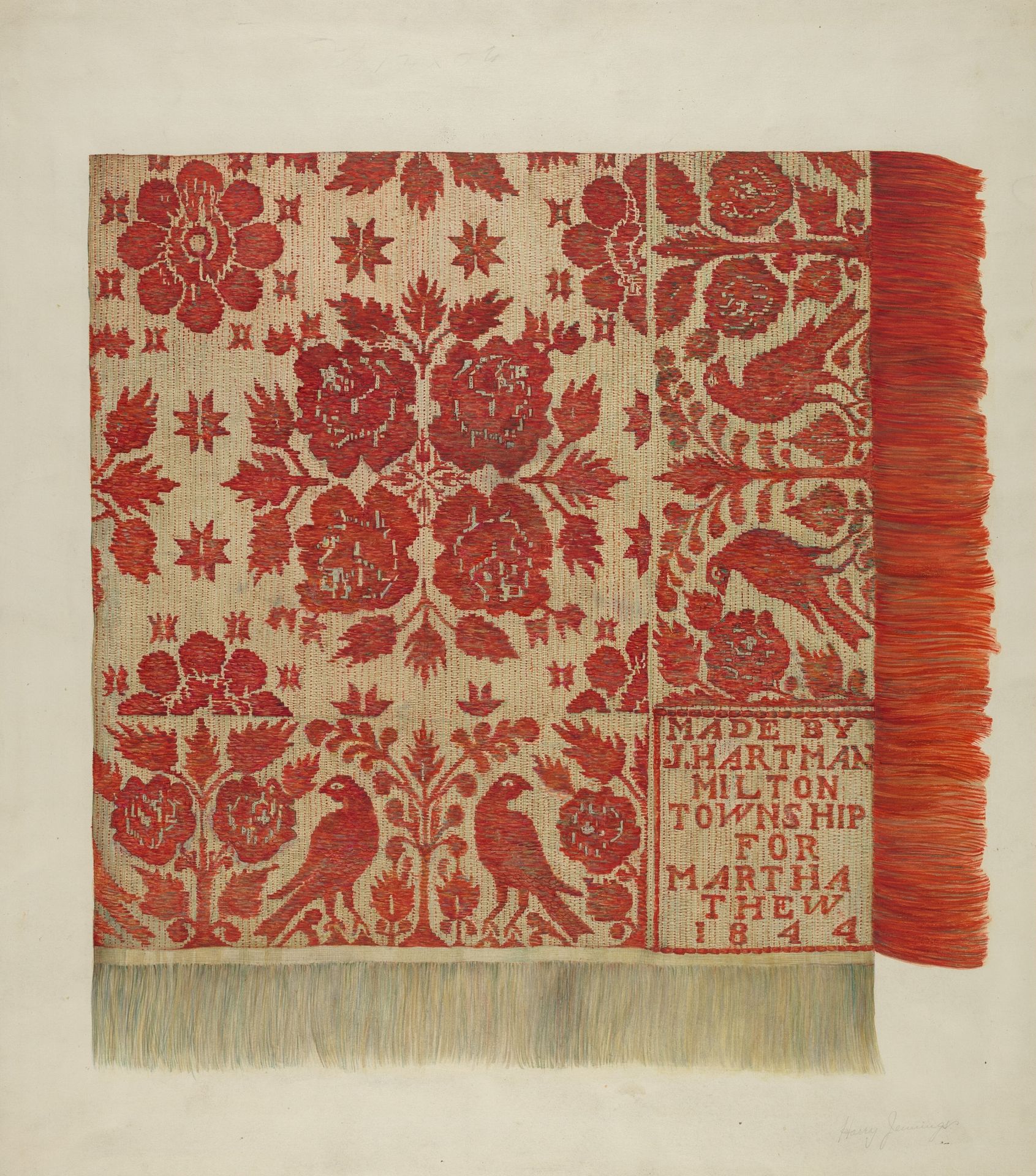Coverlet by Harry Jennings