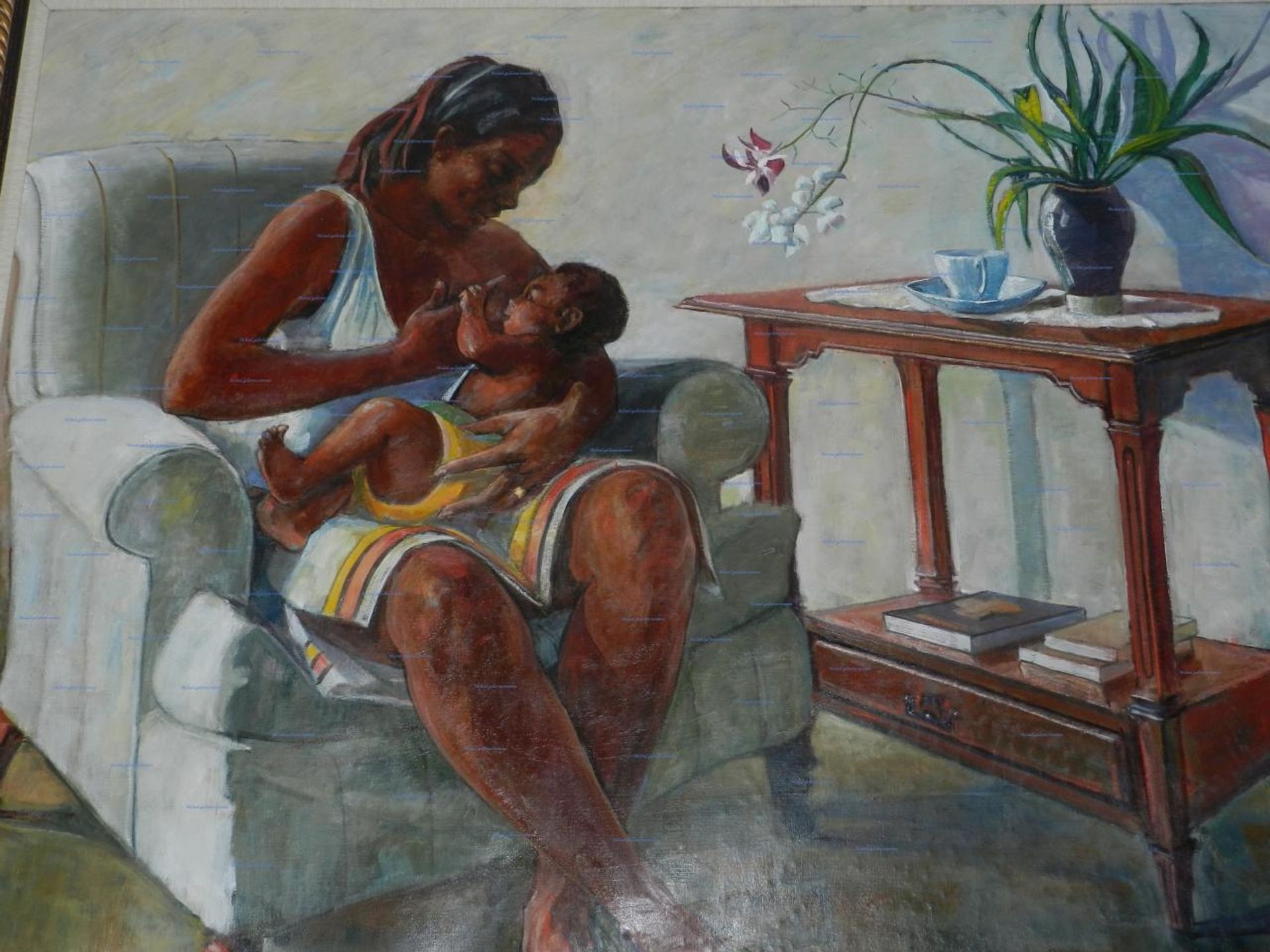 Mother & Child by Barrington Watson