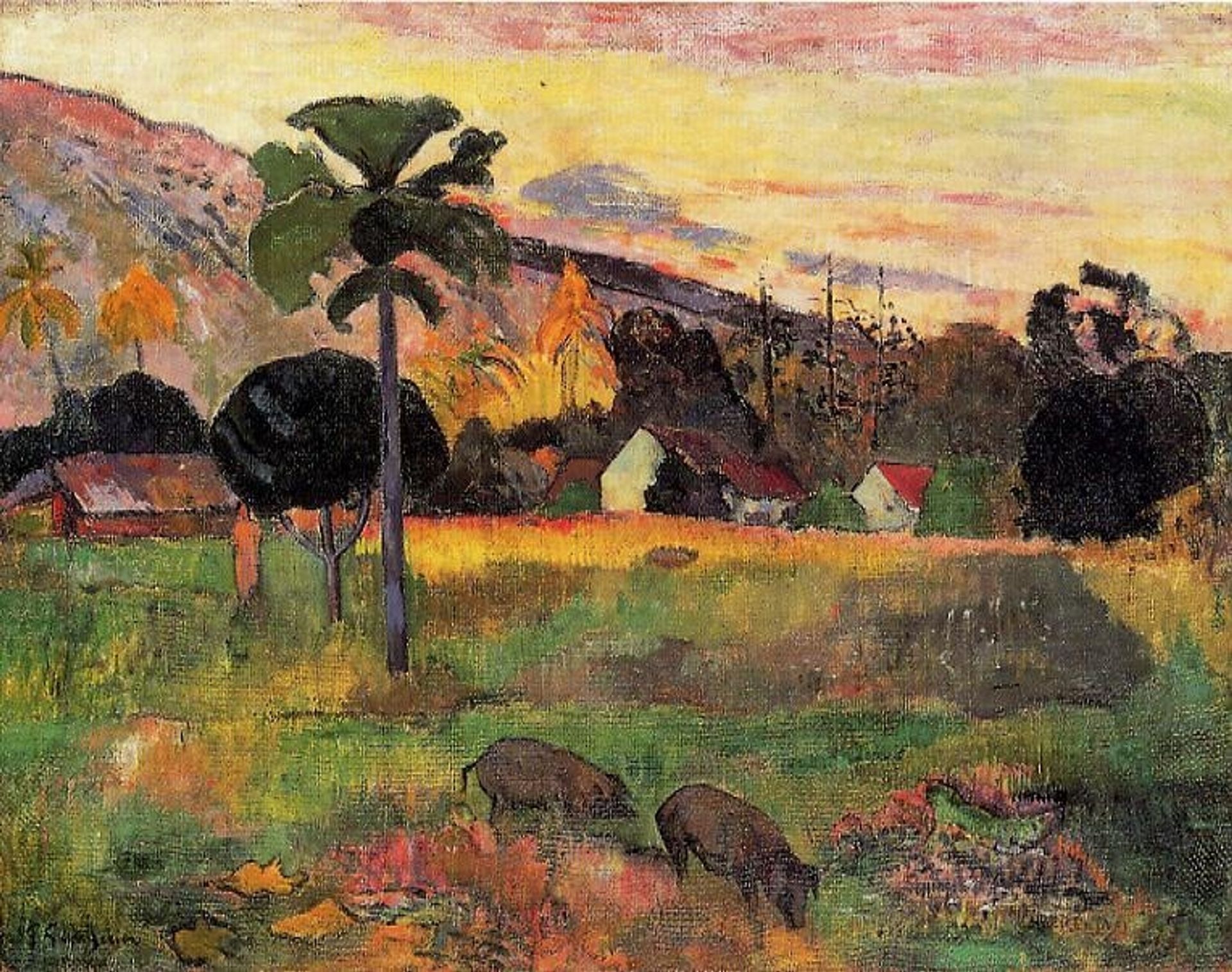 Come here by Paul Gauguin