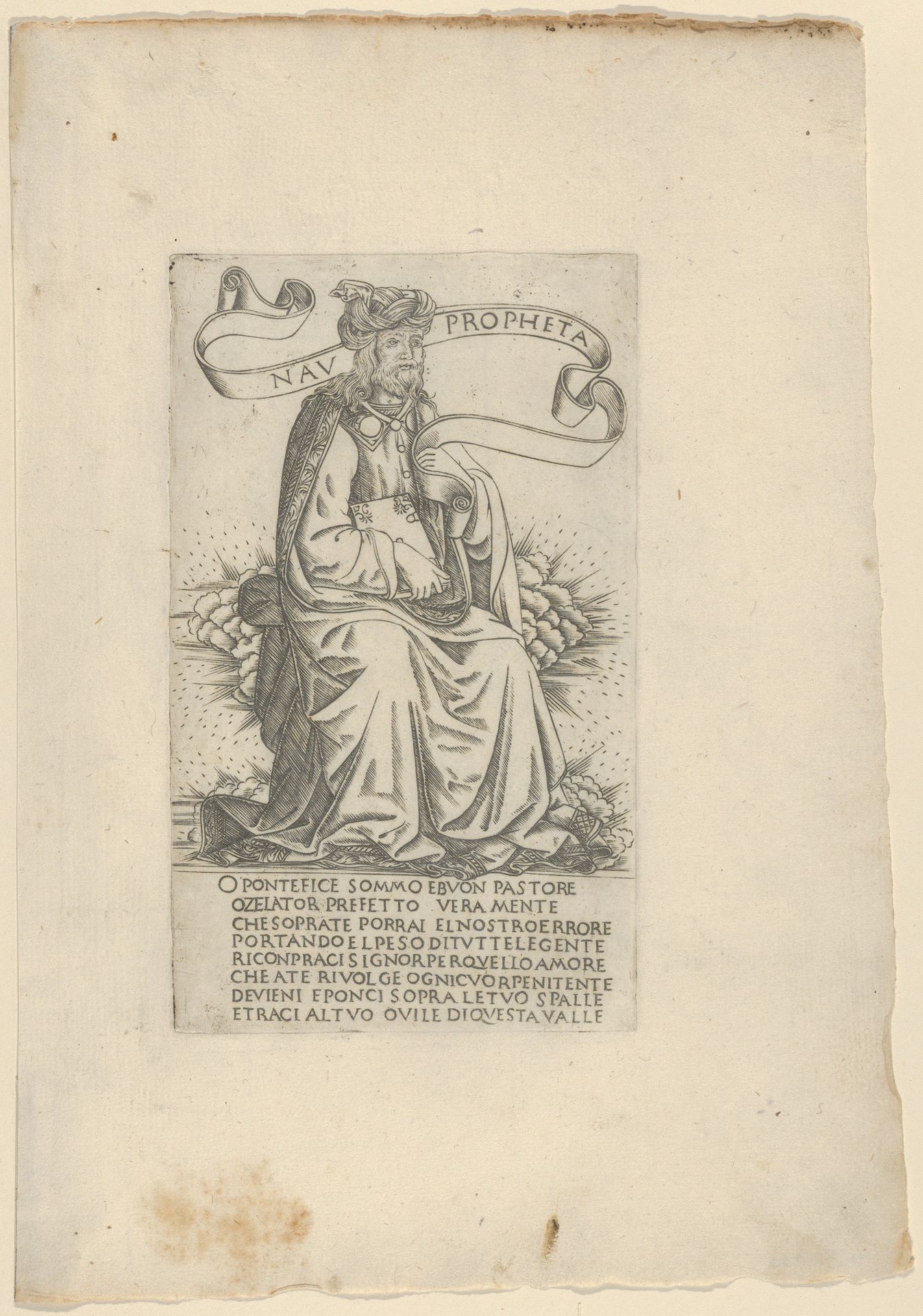 The Prophet Nahum, from Prophets and Sibyls by Francesco Rosselli