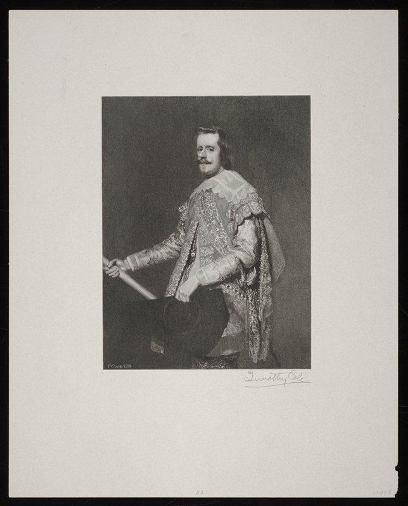 Philip IV of Spain by Timothy Cole