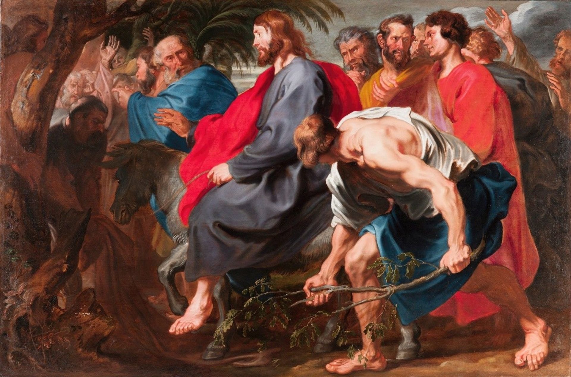 The Entry of Christ into Jerusalem by Anthony van Dyck