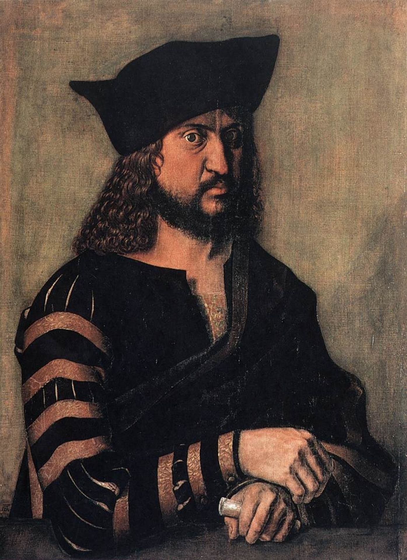 Portrait of Elector Frederick the Wise of Saxony by Albrecht Durer