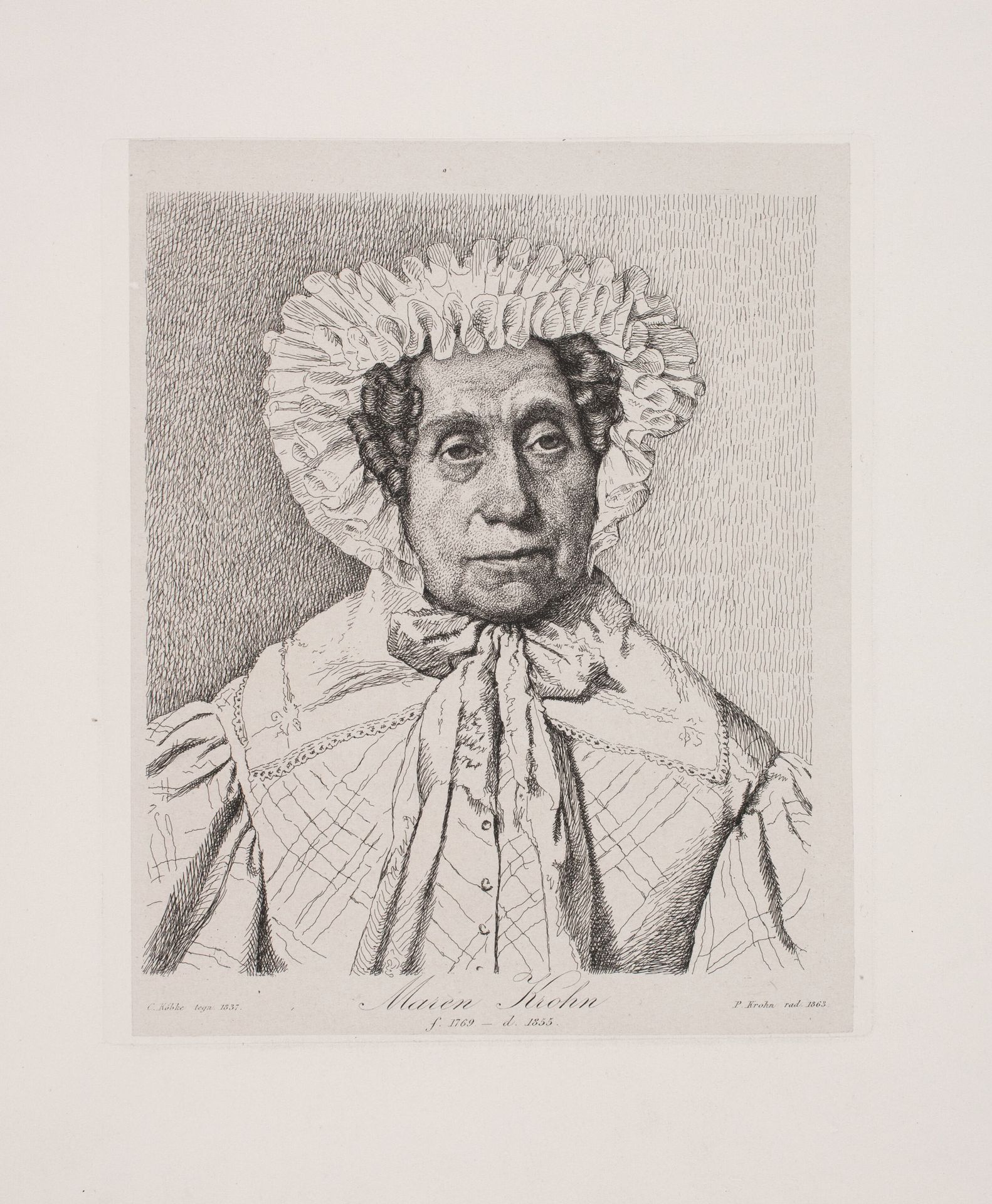 Maren Krohn by Pietro Kobke Krohn
