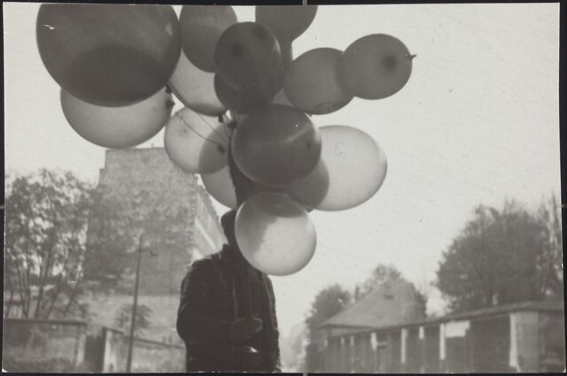 Balloons, France by Robert Frank