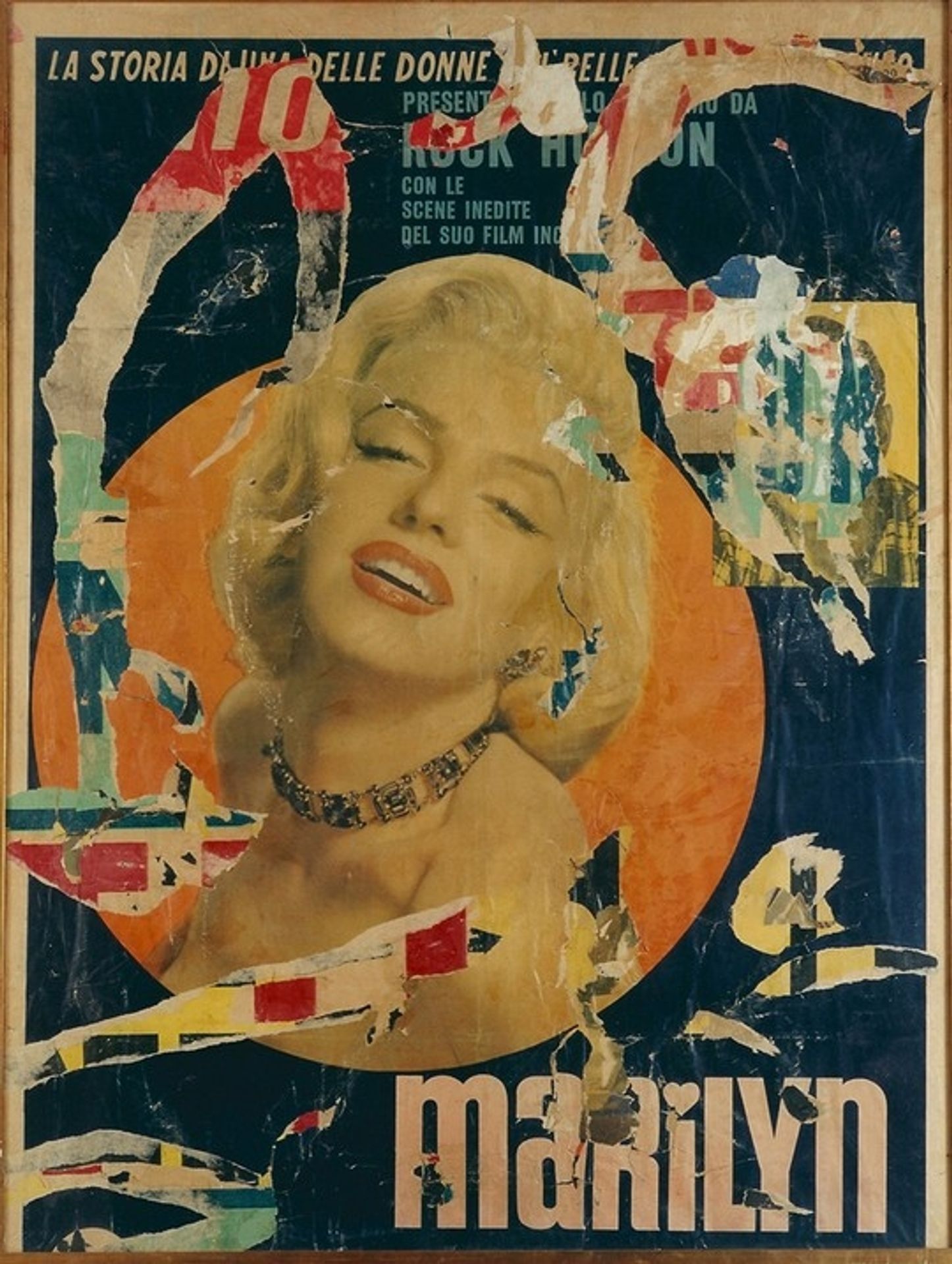 Marilyn by Mimmo Rotella