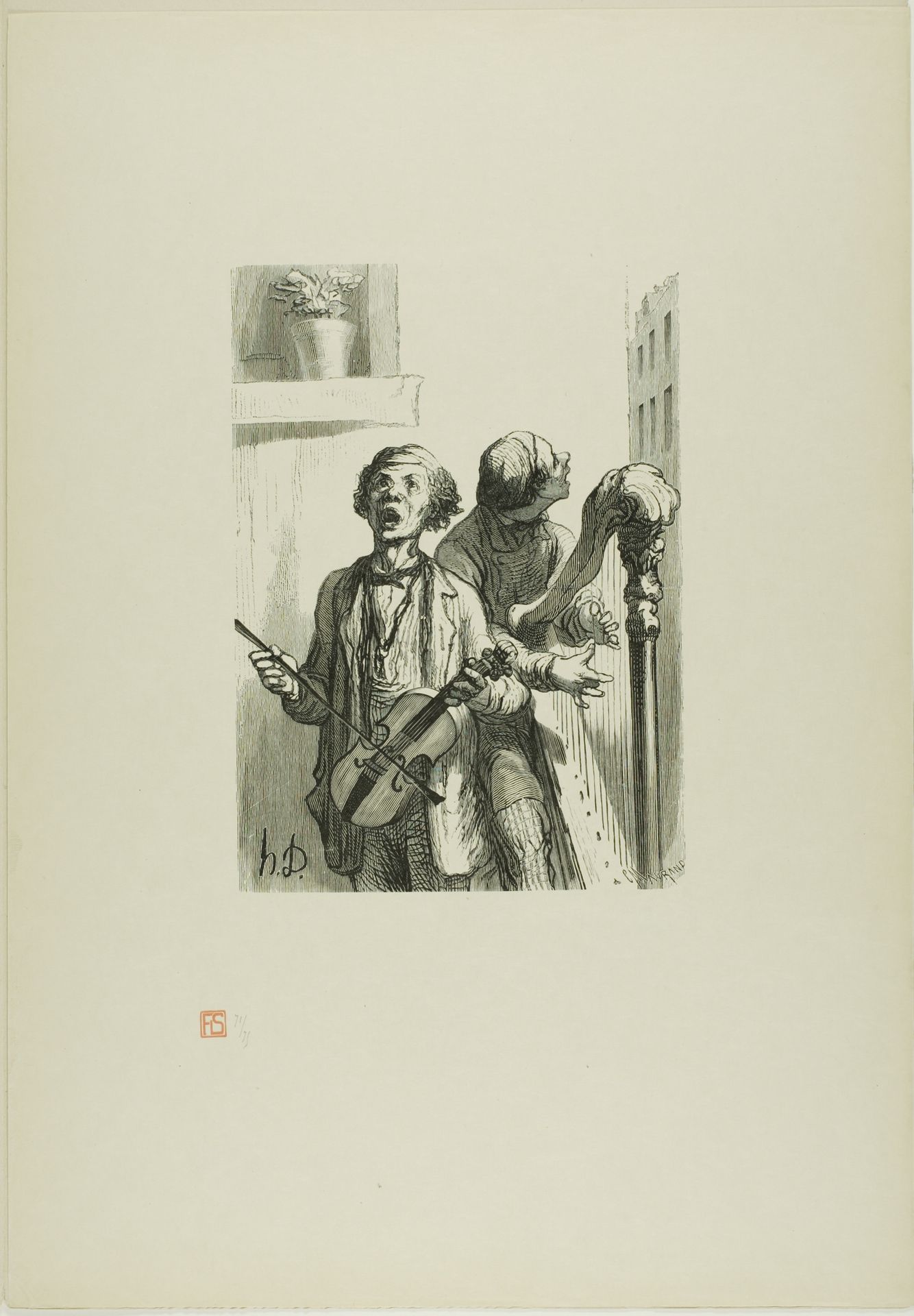 The Street Singers by Charles Maurand