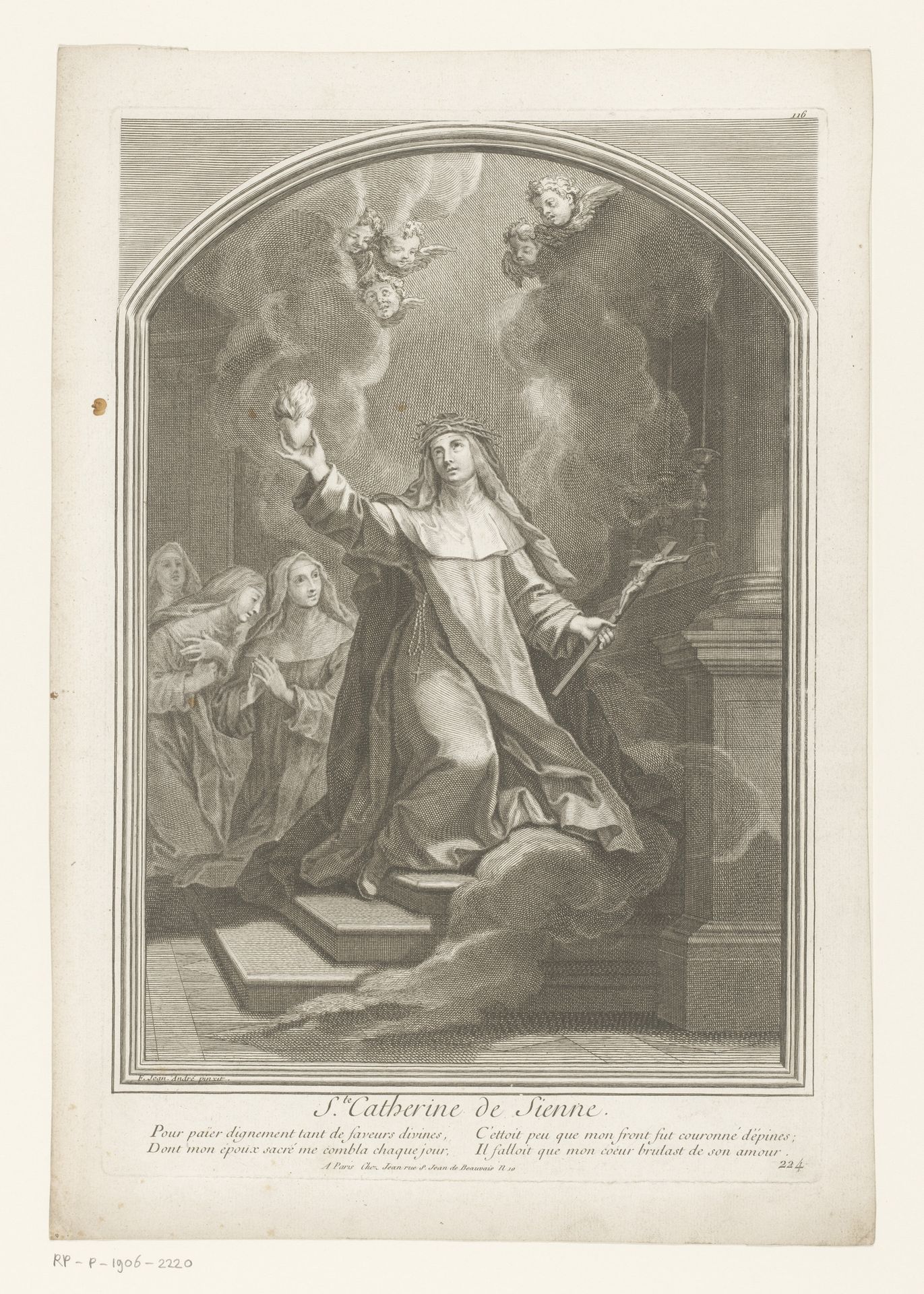 H. Catharina van Siena by Anonymous