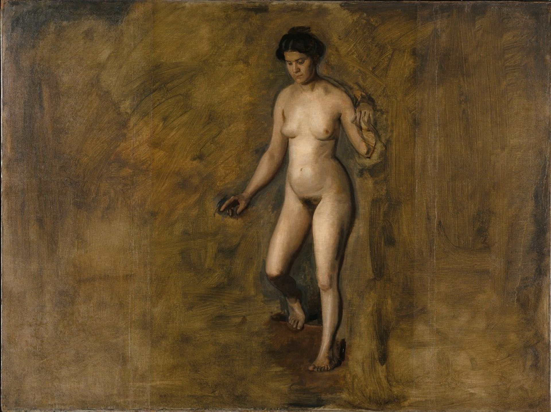 William Rush’s Model by Thomas Eakins