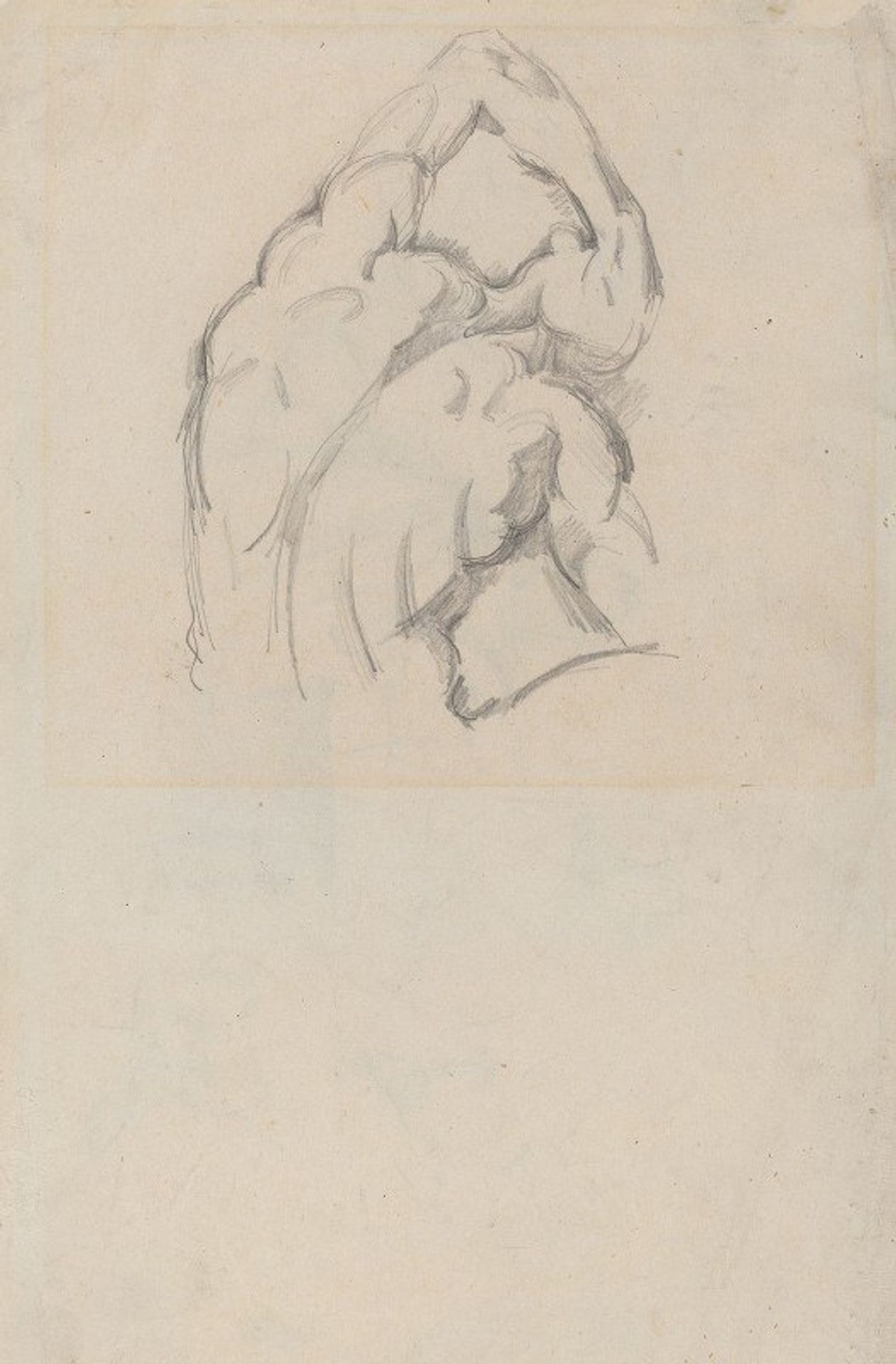 Study of the ‘Ecorché’ by Paul Cézanne