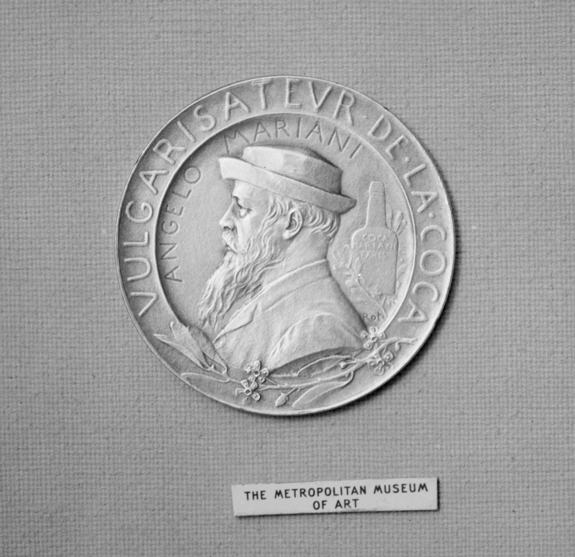 M. Angelo Mariani, Proprietor of the Mariani Coca-Wine by Louis-Oscar Roty