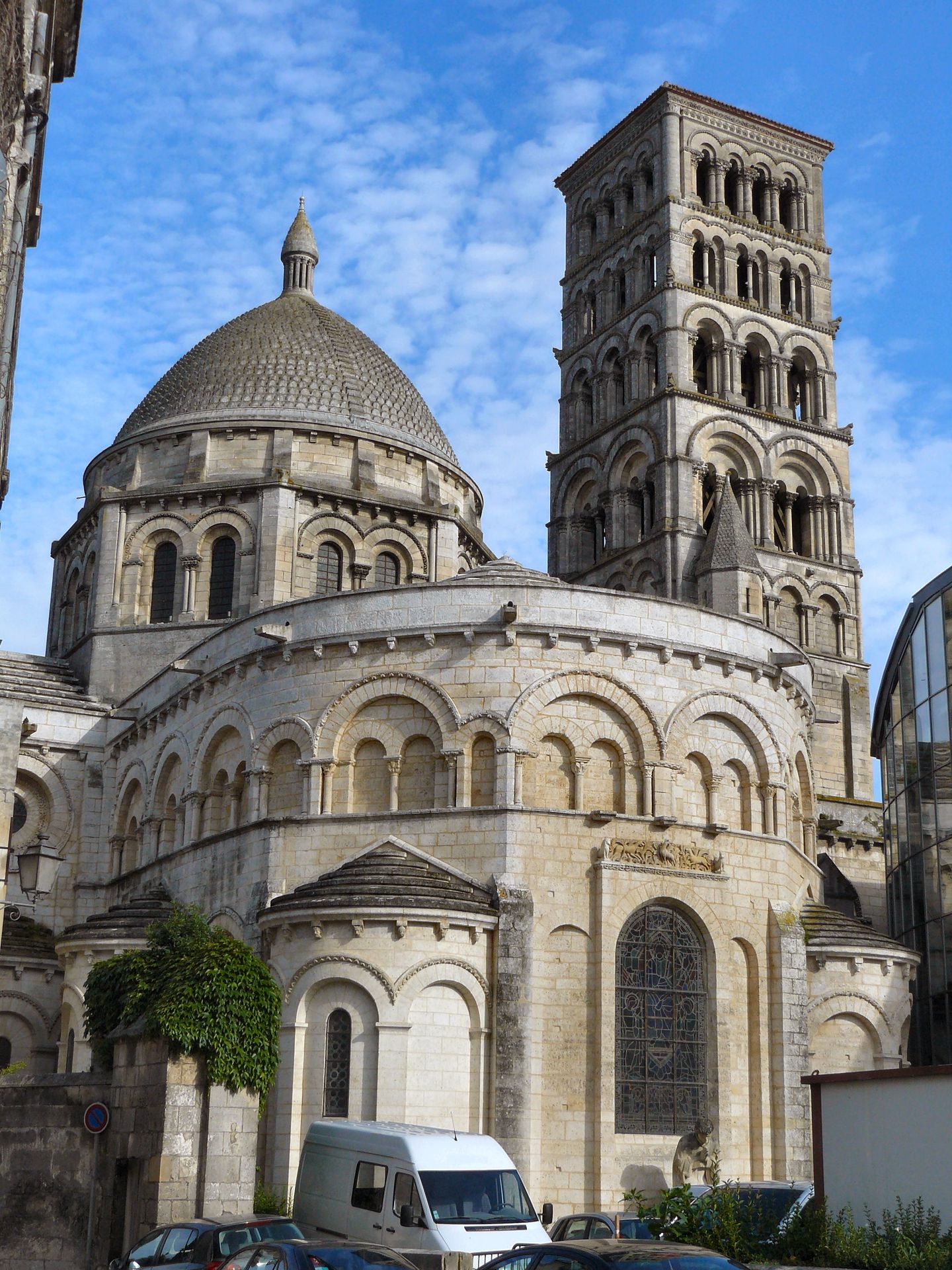 East End, Angoulême Cathedral, Charente, France by Romanesque Architecture