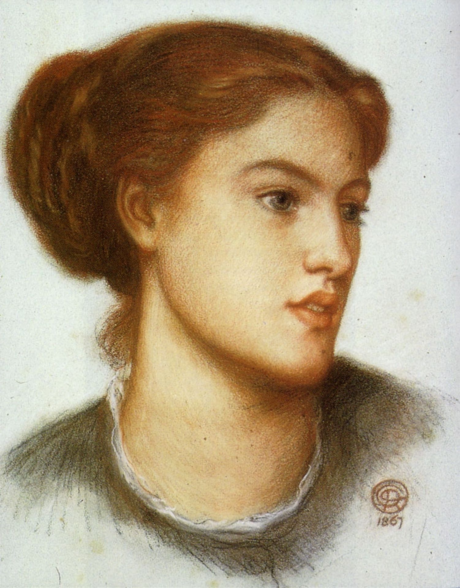 Ellen Smith by Dante Gabriel Rossetti