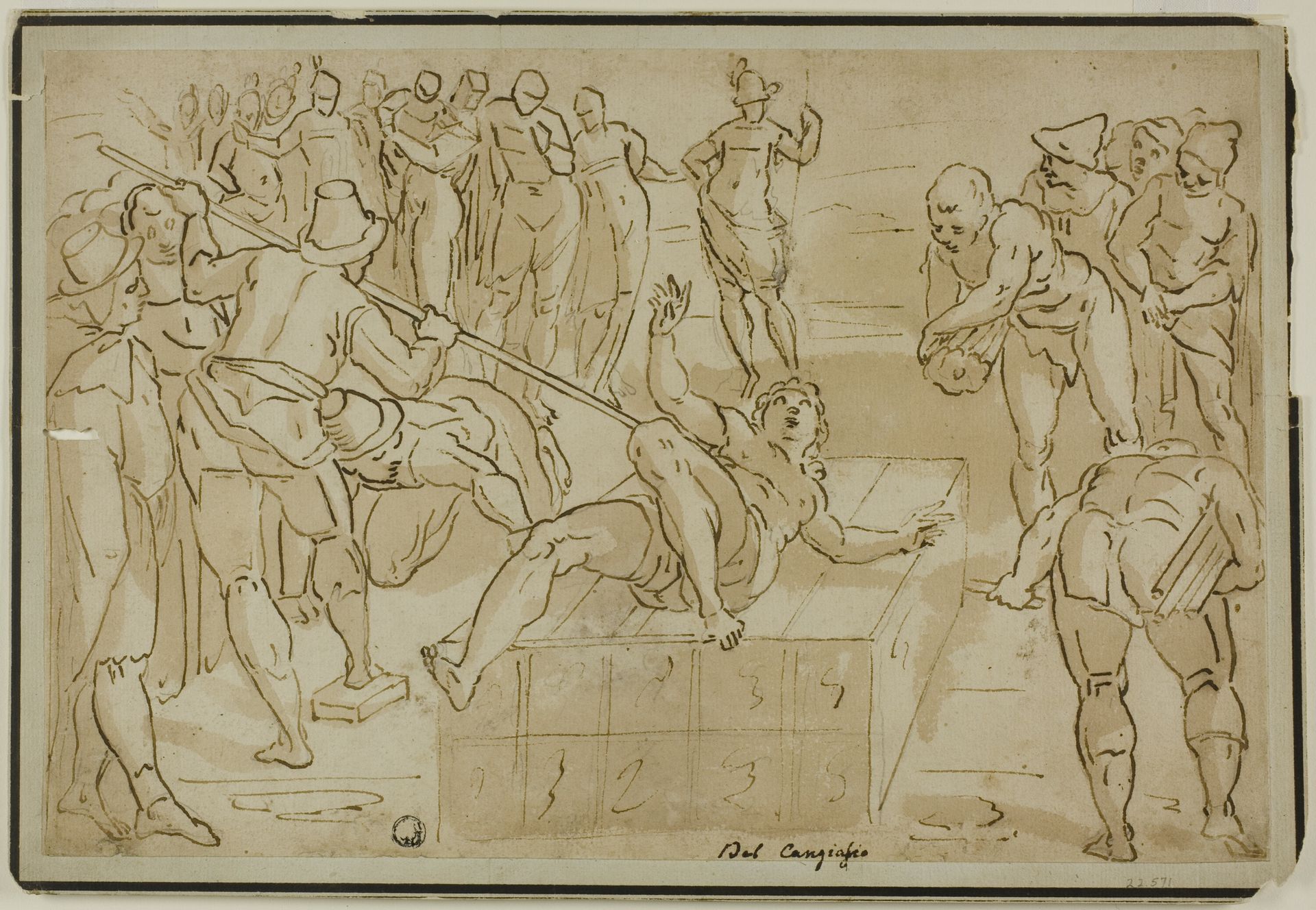 Martyrdom of Saint Lawrence by Anonymous