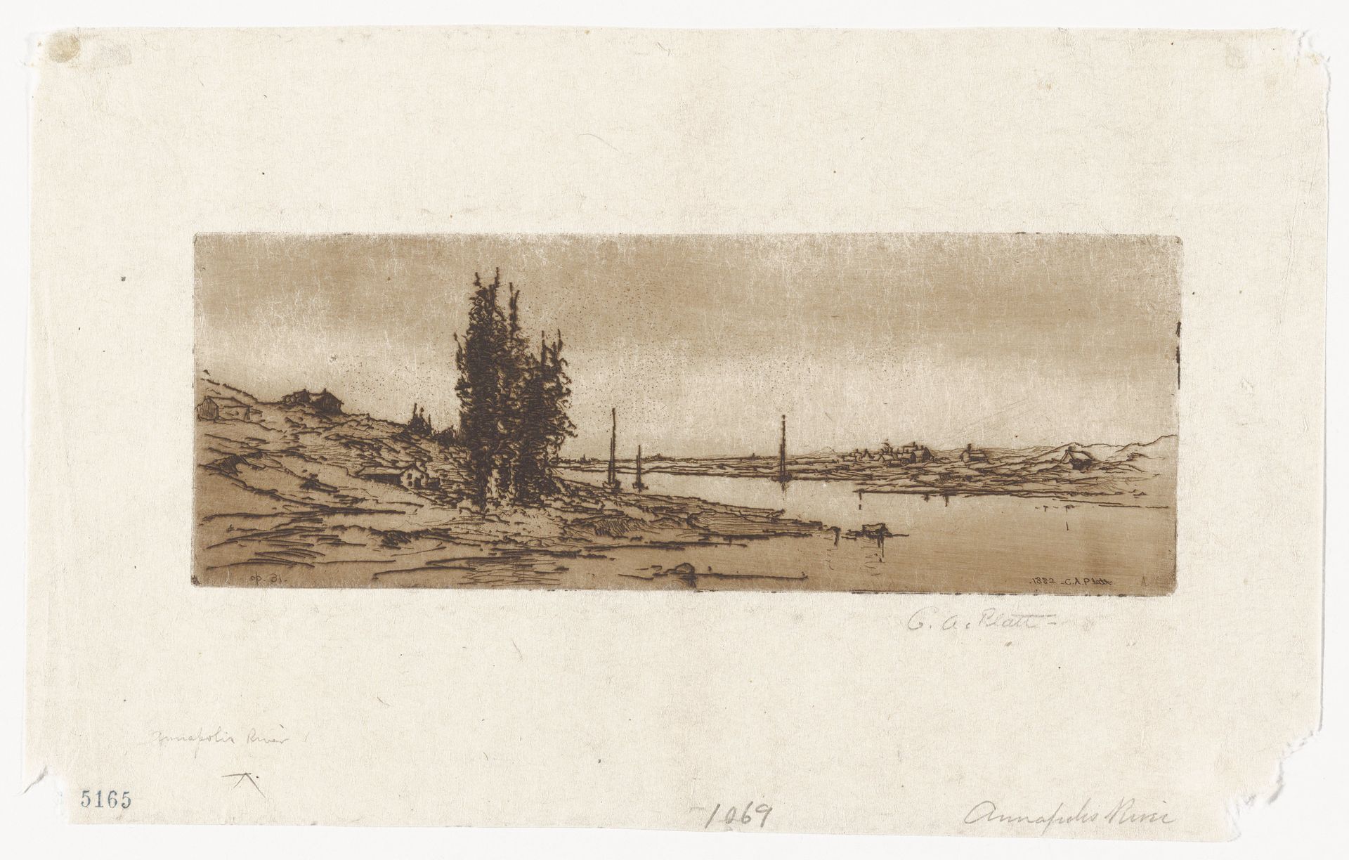 Annapolis River by Charles Adams Platt