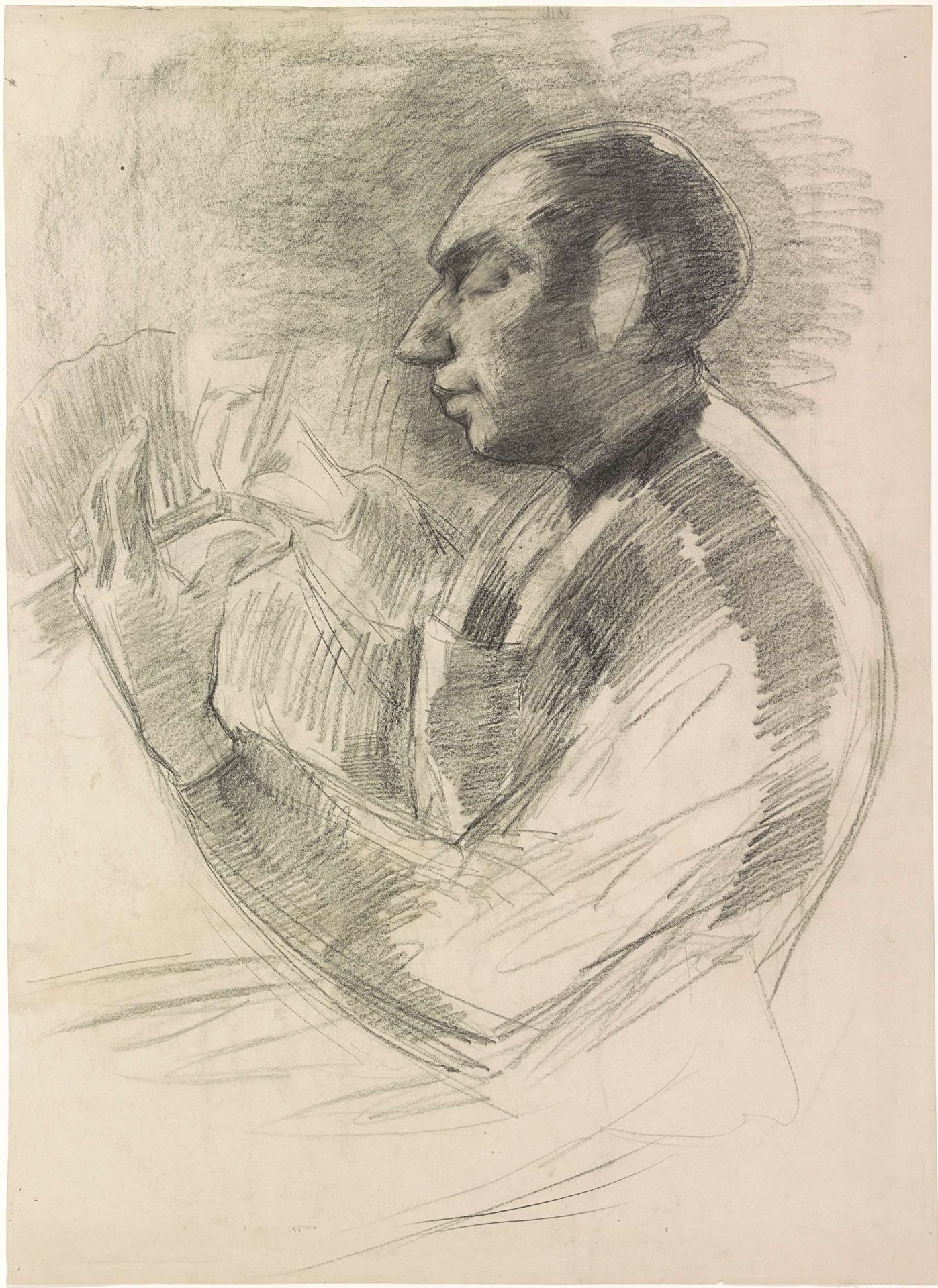 Blinde borstelmaker by Anthon Gerhard Alexander van Rappard
