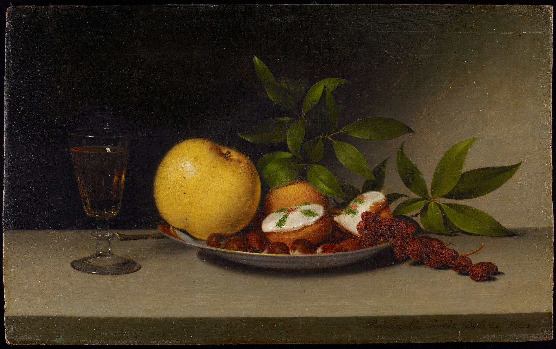 Still Life with Fruit by Raphaelle Peale