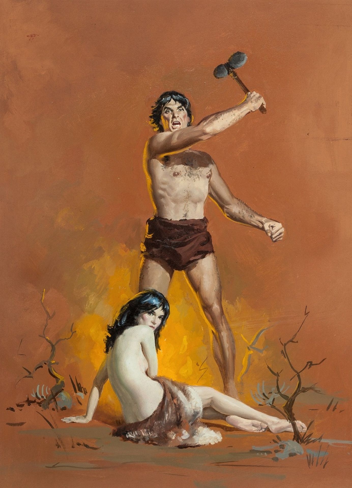 The Golden Rooms, paperback cover by Robert Maguire