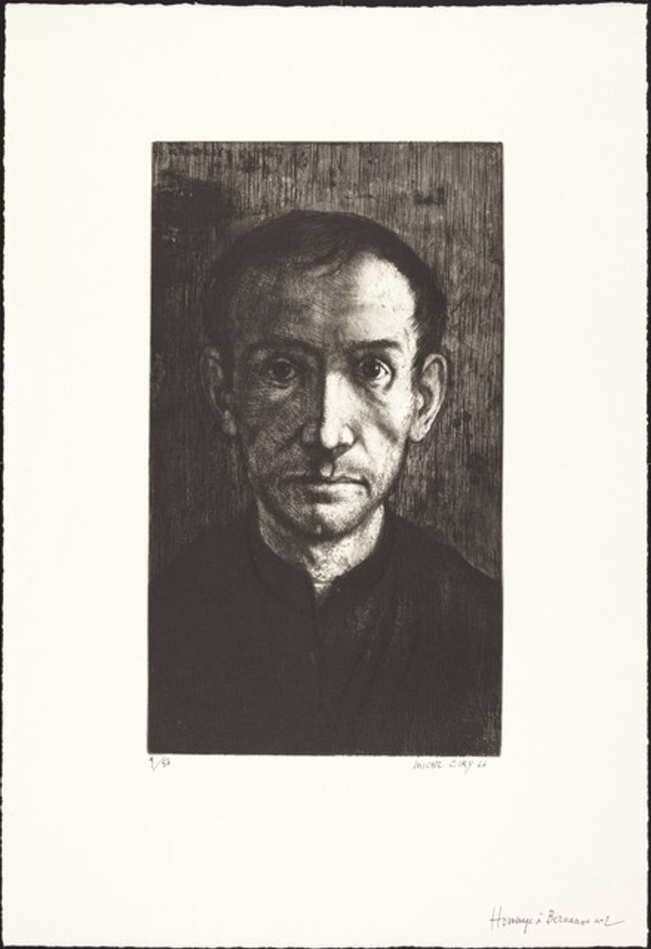Hommage a Bernanos no.2 by Michel Ciry
