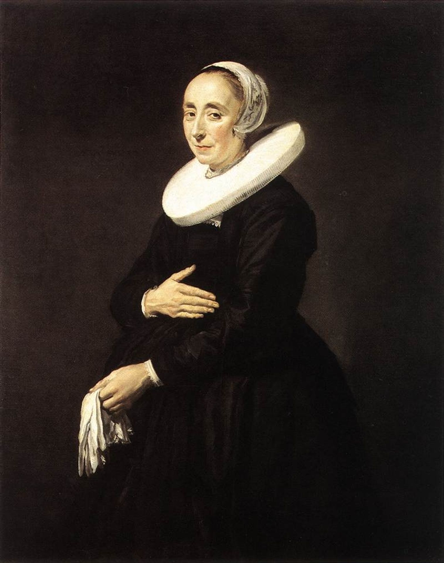 Portrait of a woman by Frans Hals