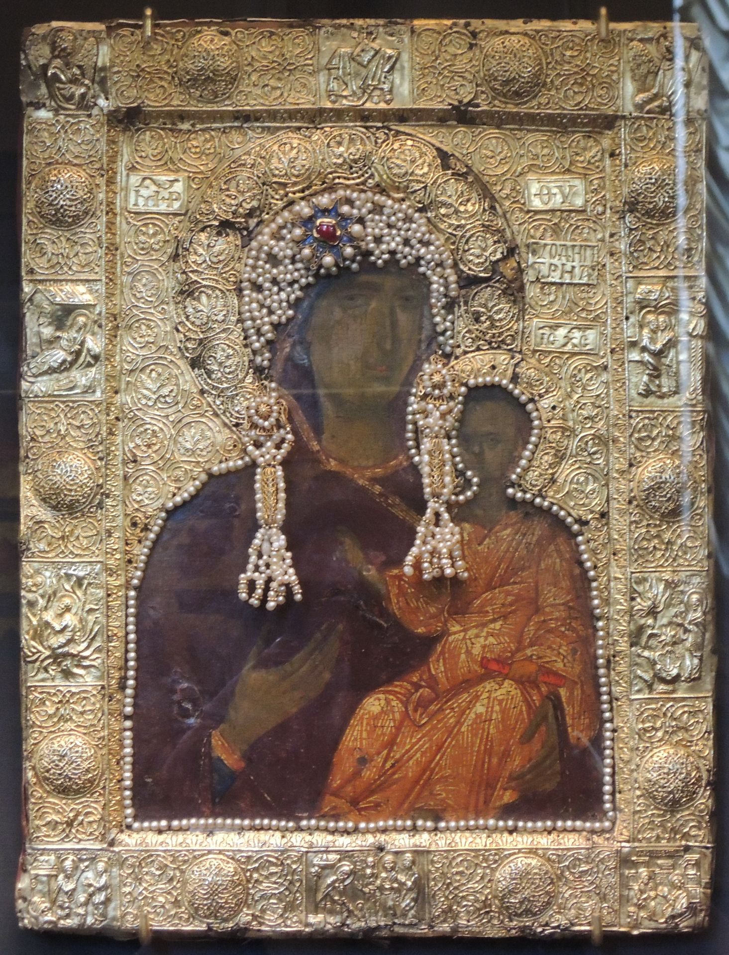 Hodegetria with riza by Orthodox Icons