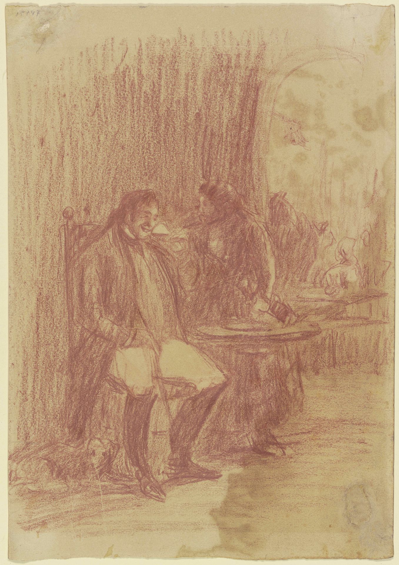 The three refreshments by Francisco de Goya