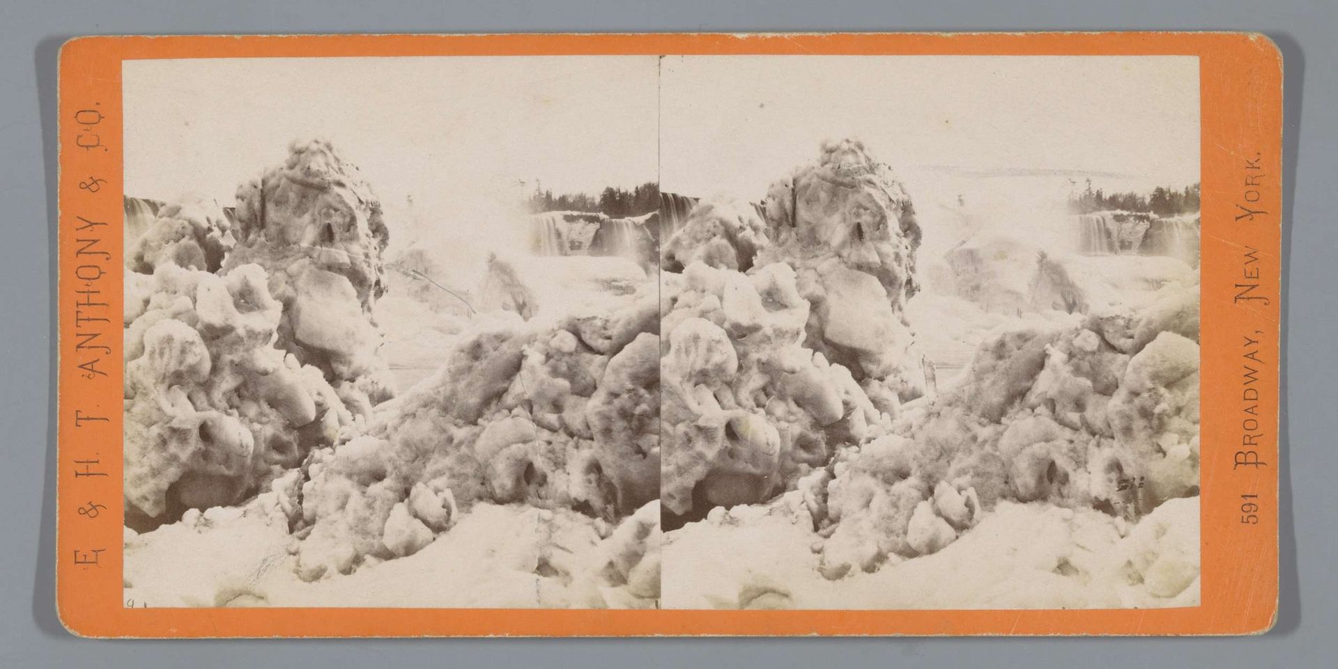IJsschotsen bij de American Falls by Anonymous
