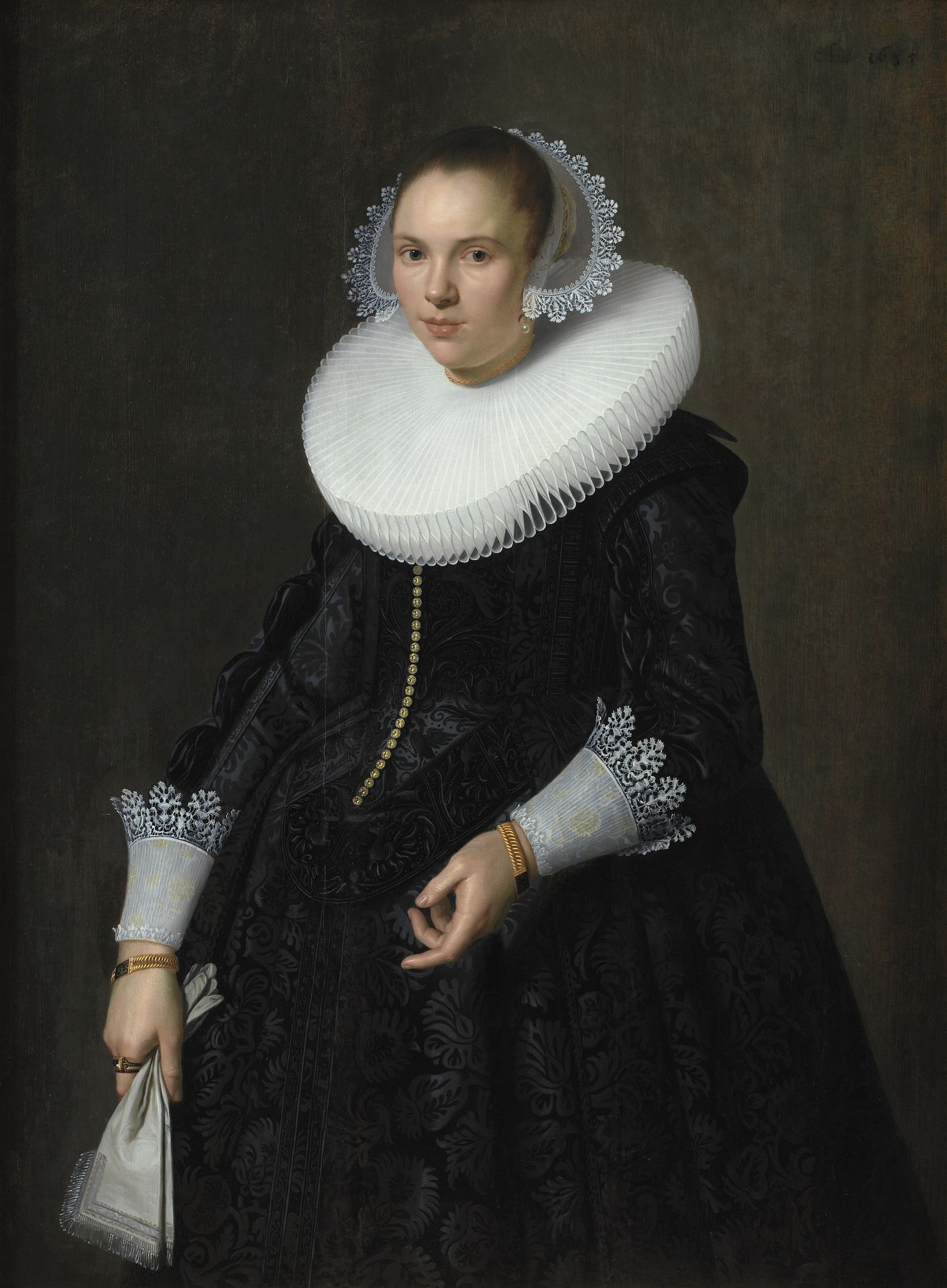Portrait of a Lady by Nicolaes Eliasz Pickenoy