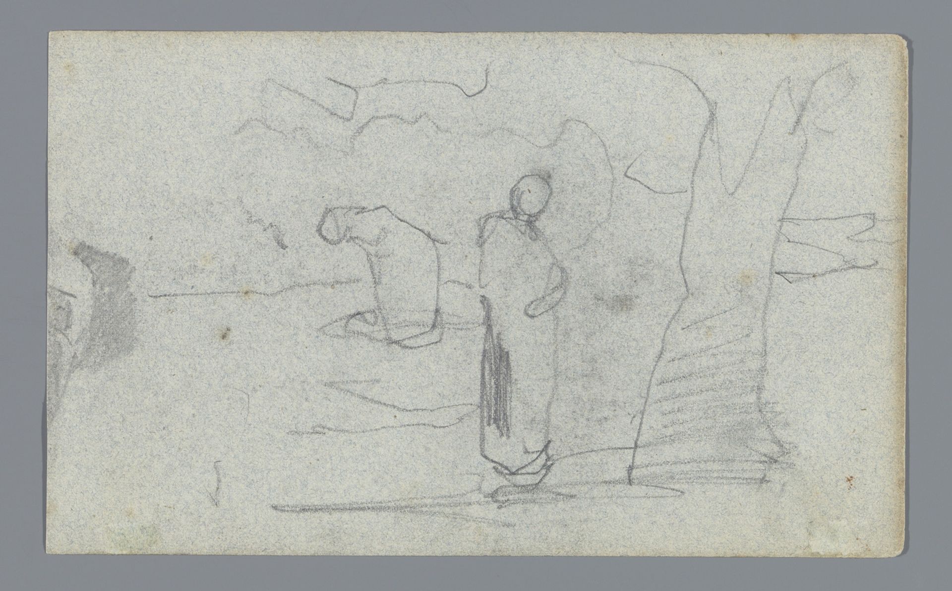 Liggende kat by George Hendrik Breitner