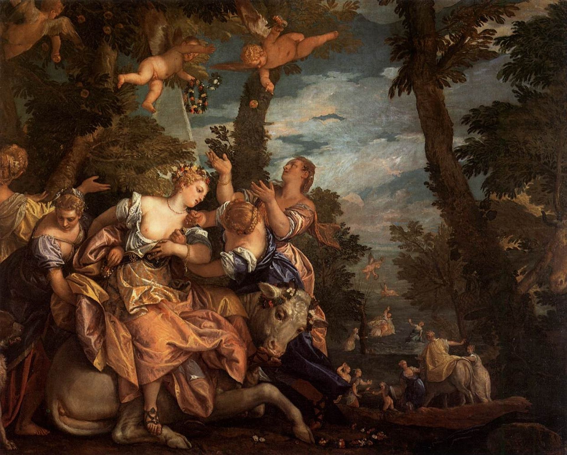 The Rape of Europa by Paolo Veronese