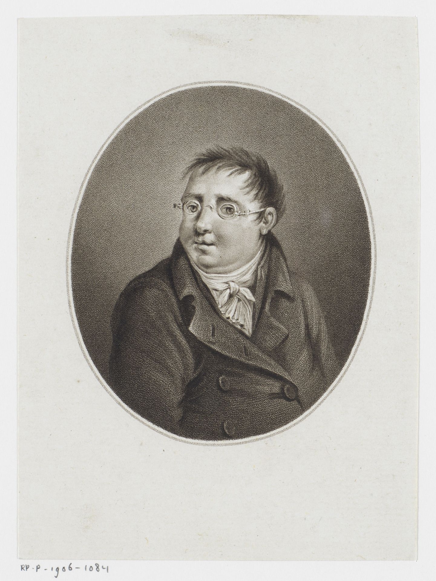 Portret van Jan Frederik Helmers by Willem van Senus