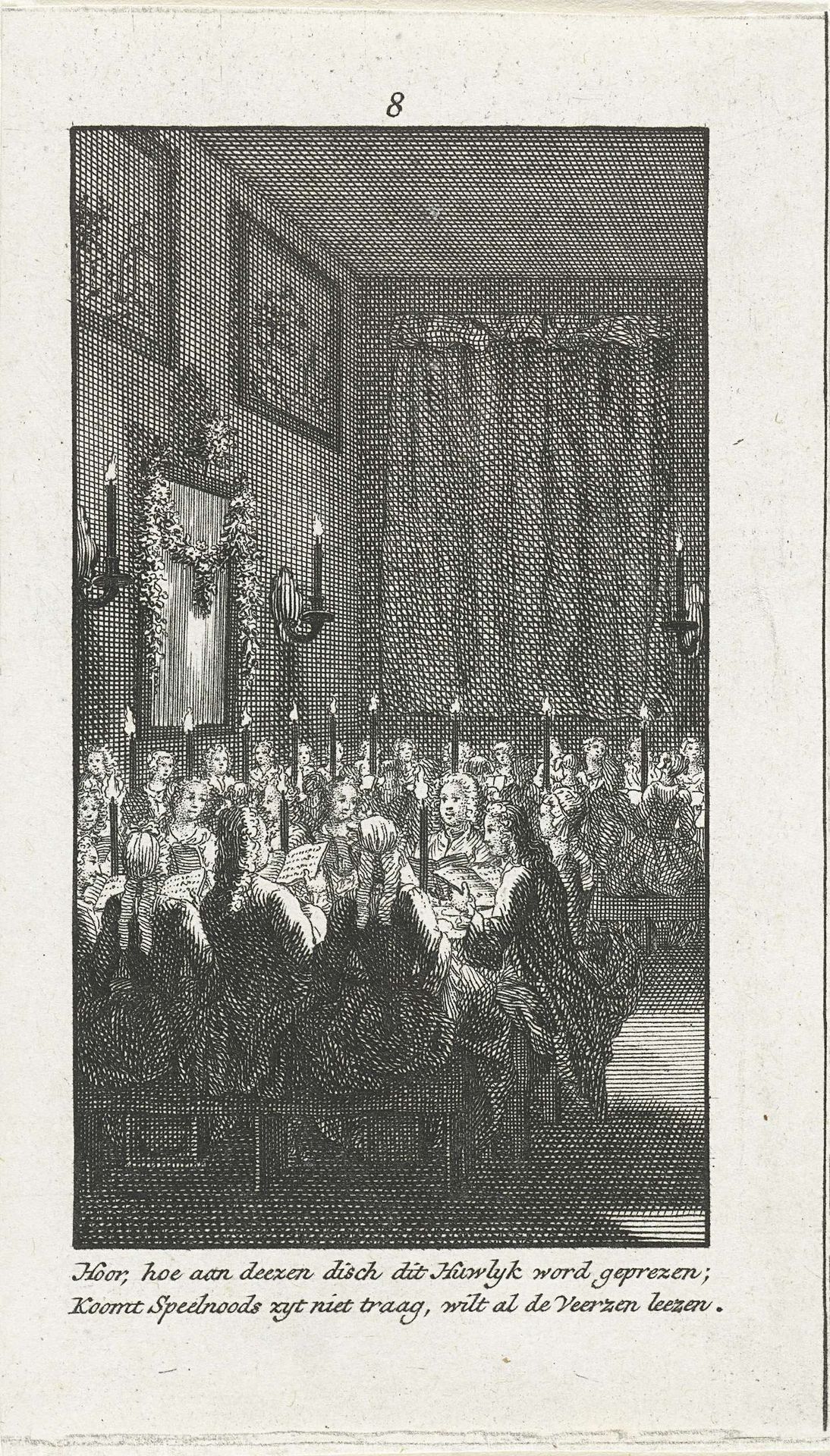 Huwelijksmaal by Jan Caspar Philips