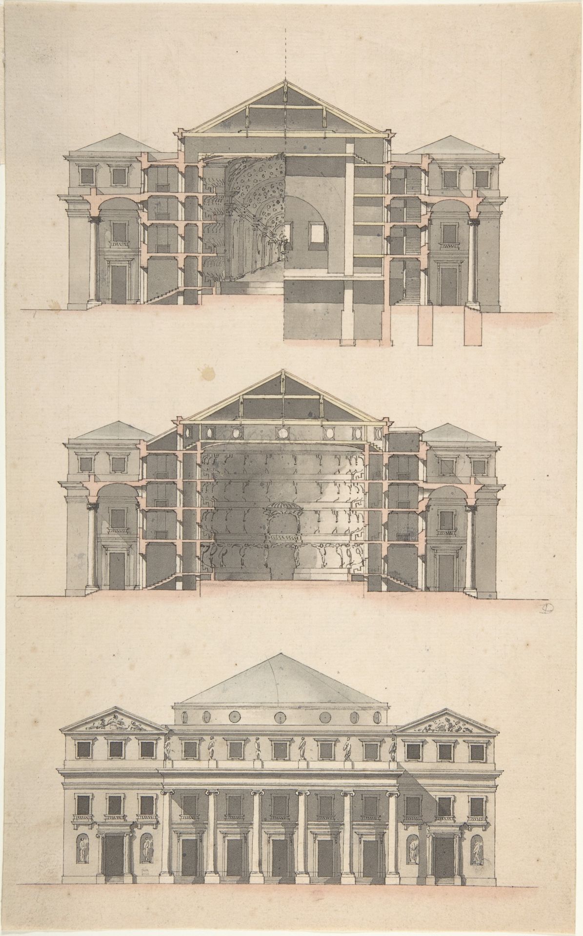 Design for a Theatre by Anonymous