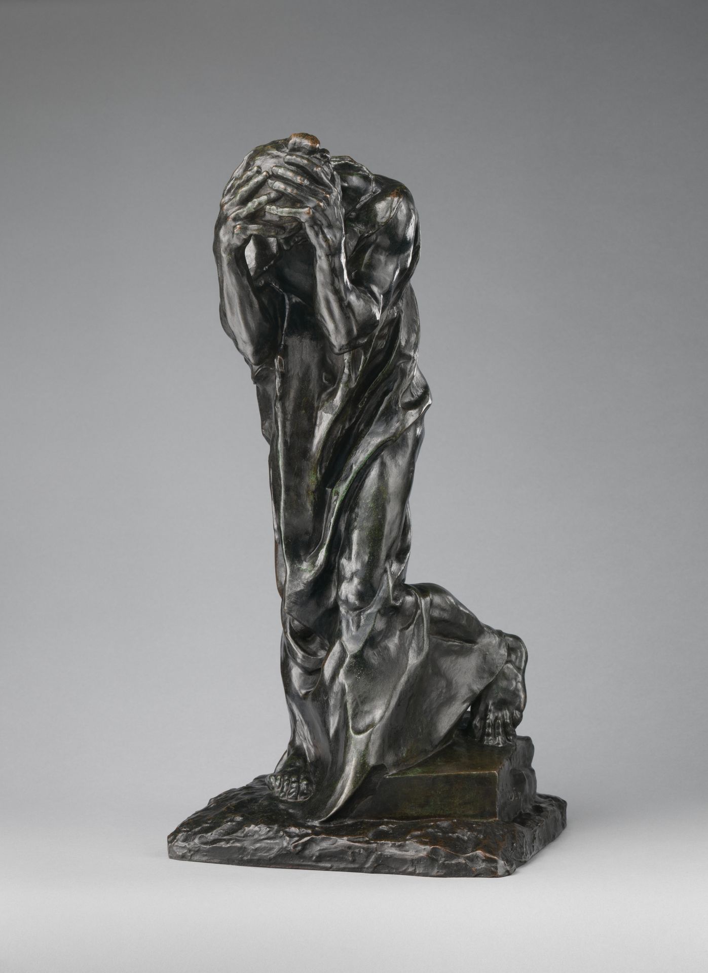 The Weeping Burgher (Andrieu d'Andres) by Auguste Rodin