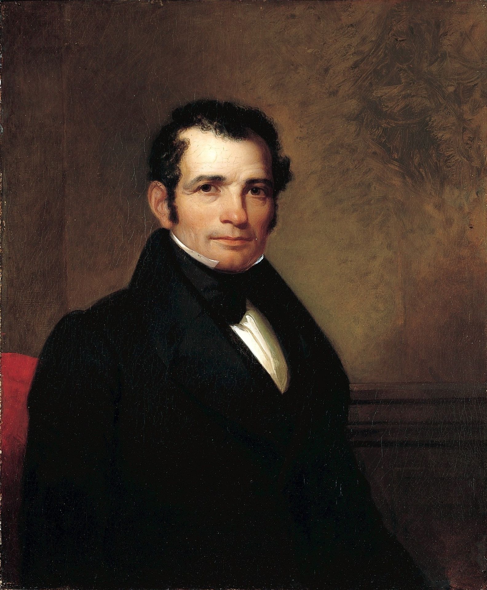Portrait of Luman Reed by Asher Brown Durand