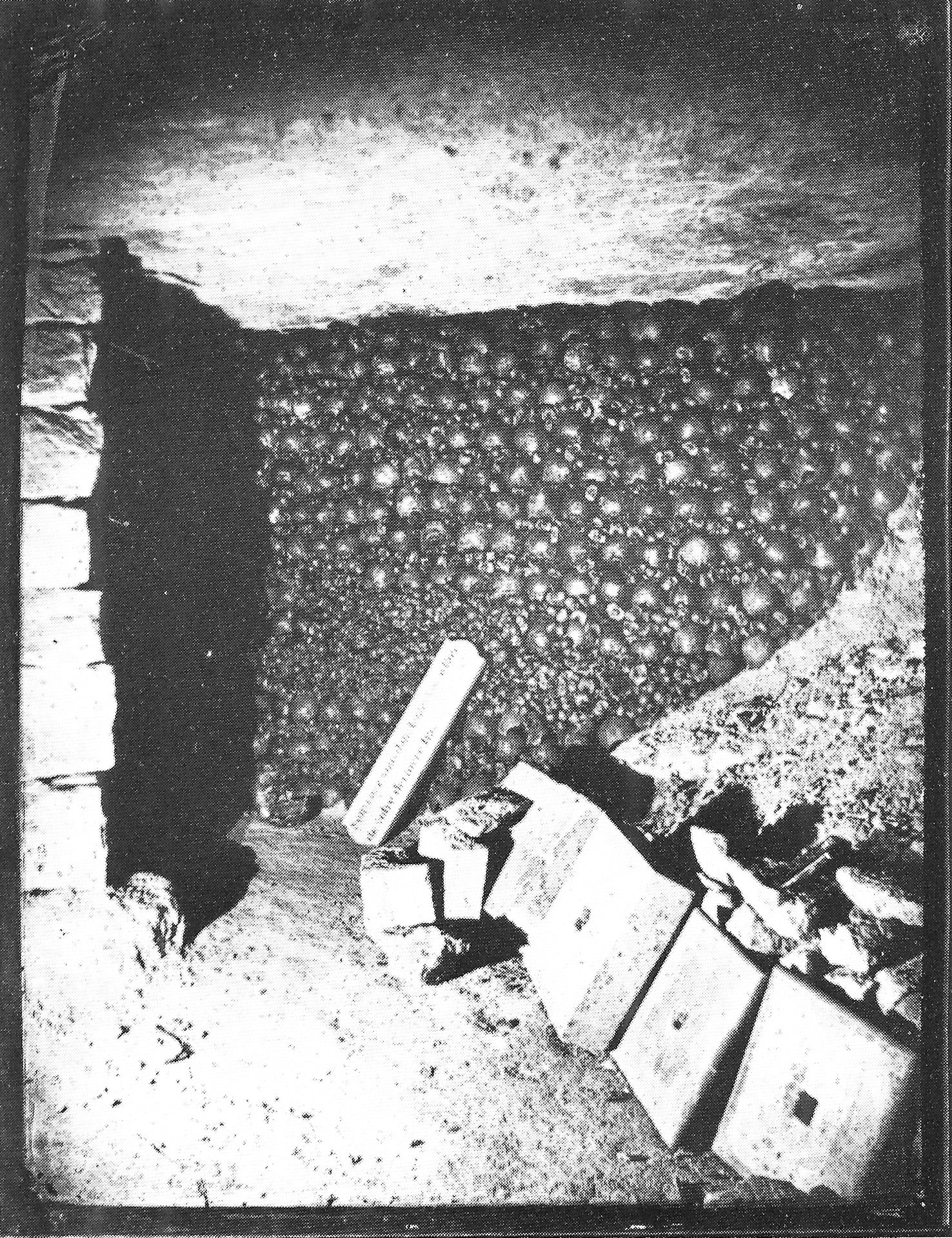 Catacombes De Paris by Felix Nadar