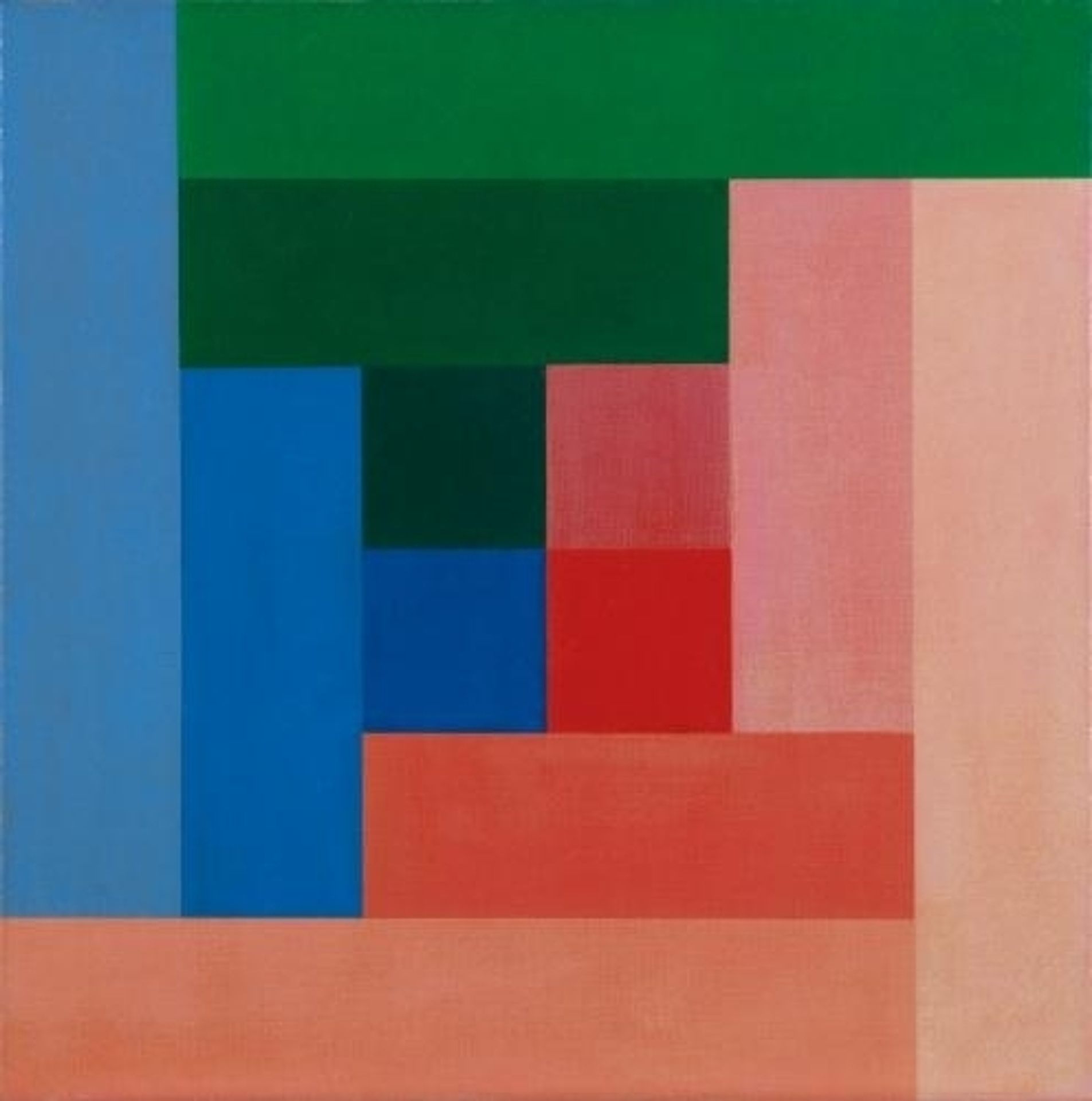Progression of Four Graded Colours by Richard Paul Lohse