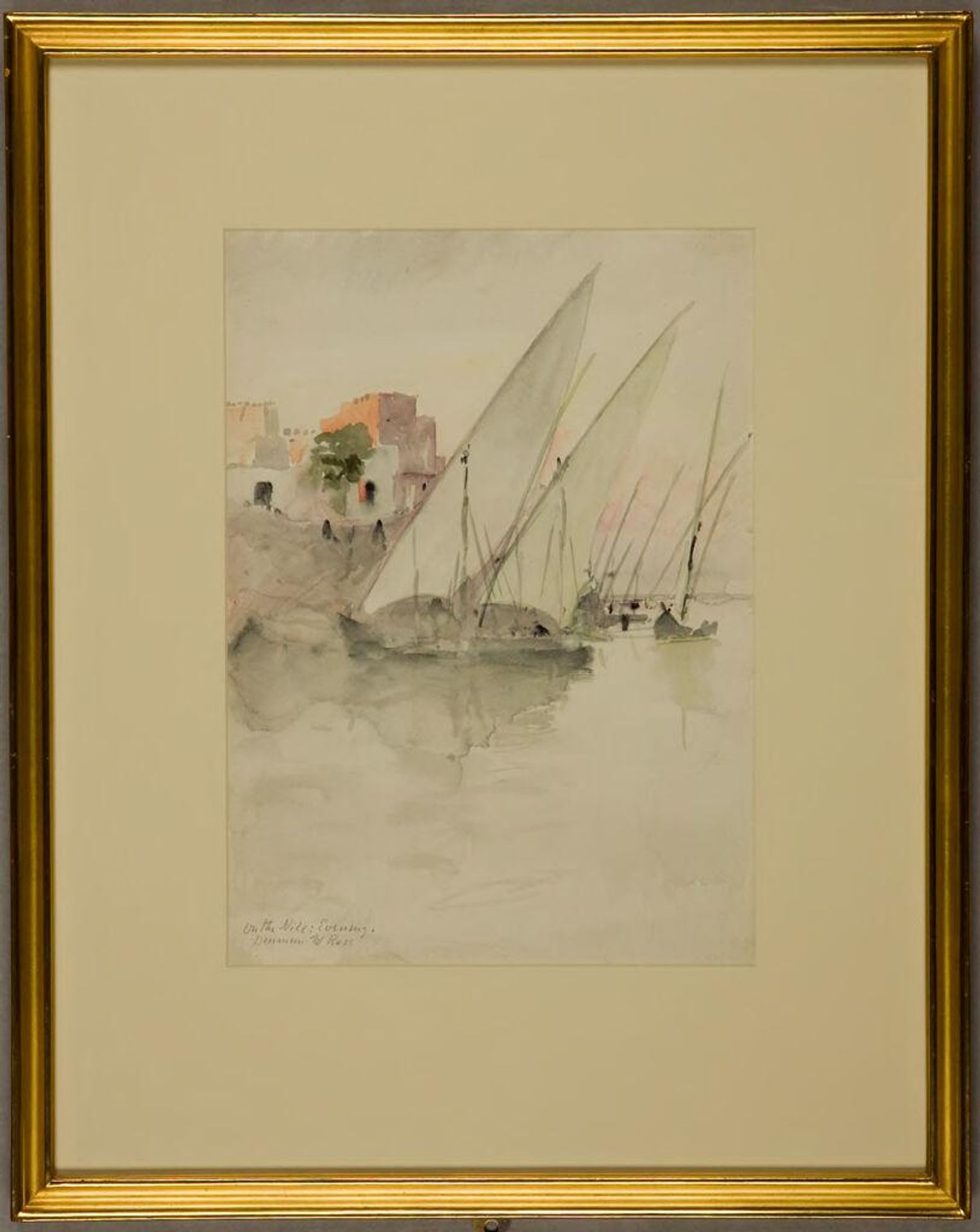 On the Nile: Evening by Denman Waldo Ross