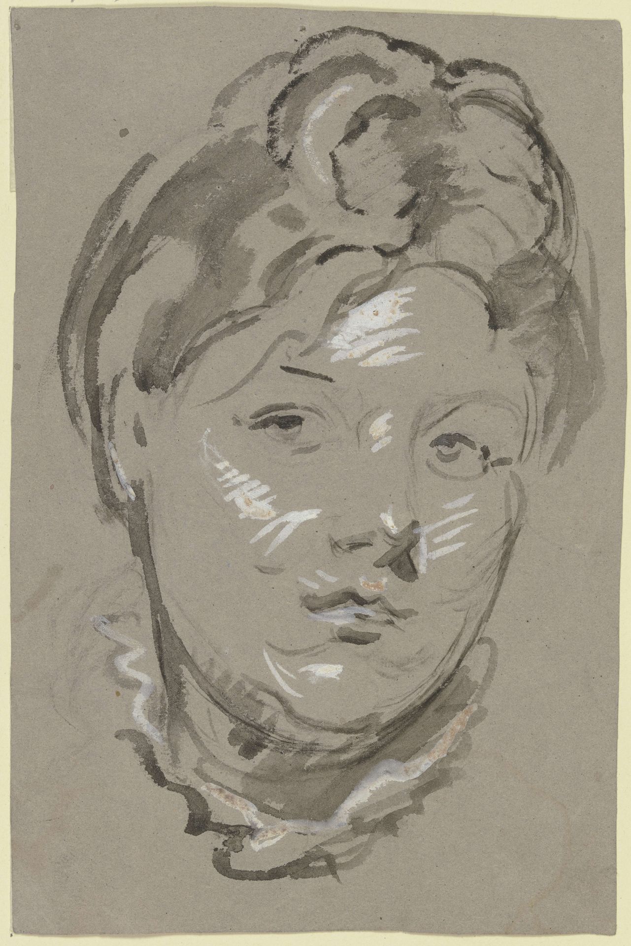 Woman's head by Philipp Rumpf